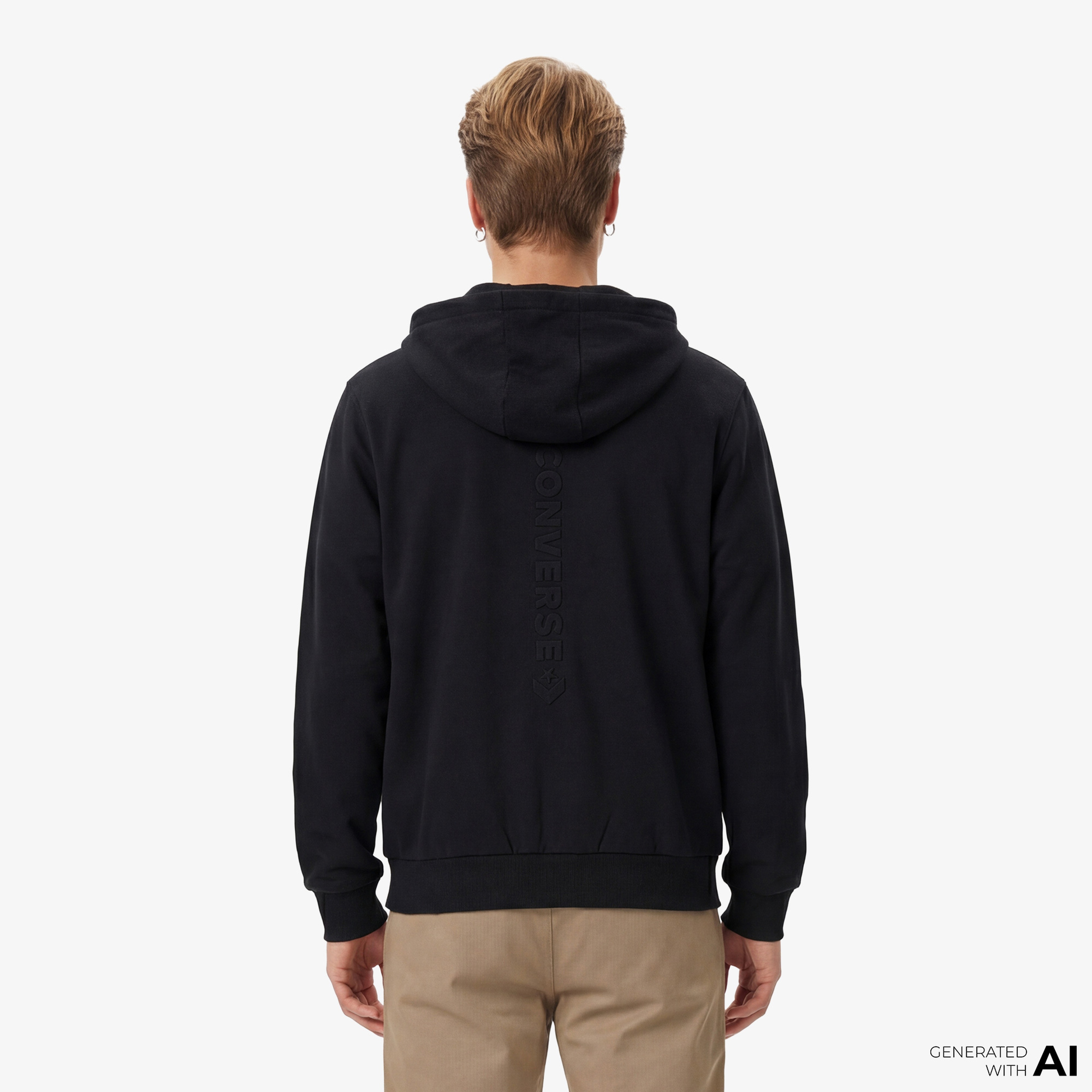 Converse Erkek Siyah Hırka