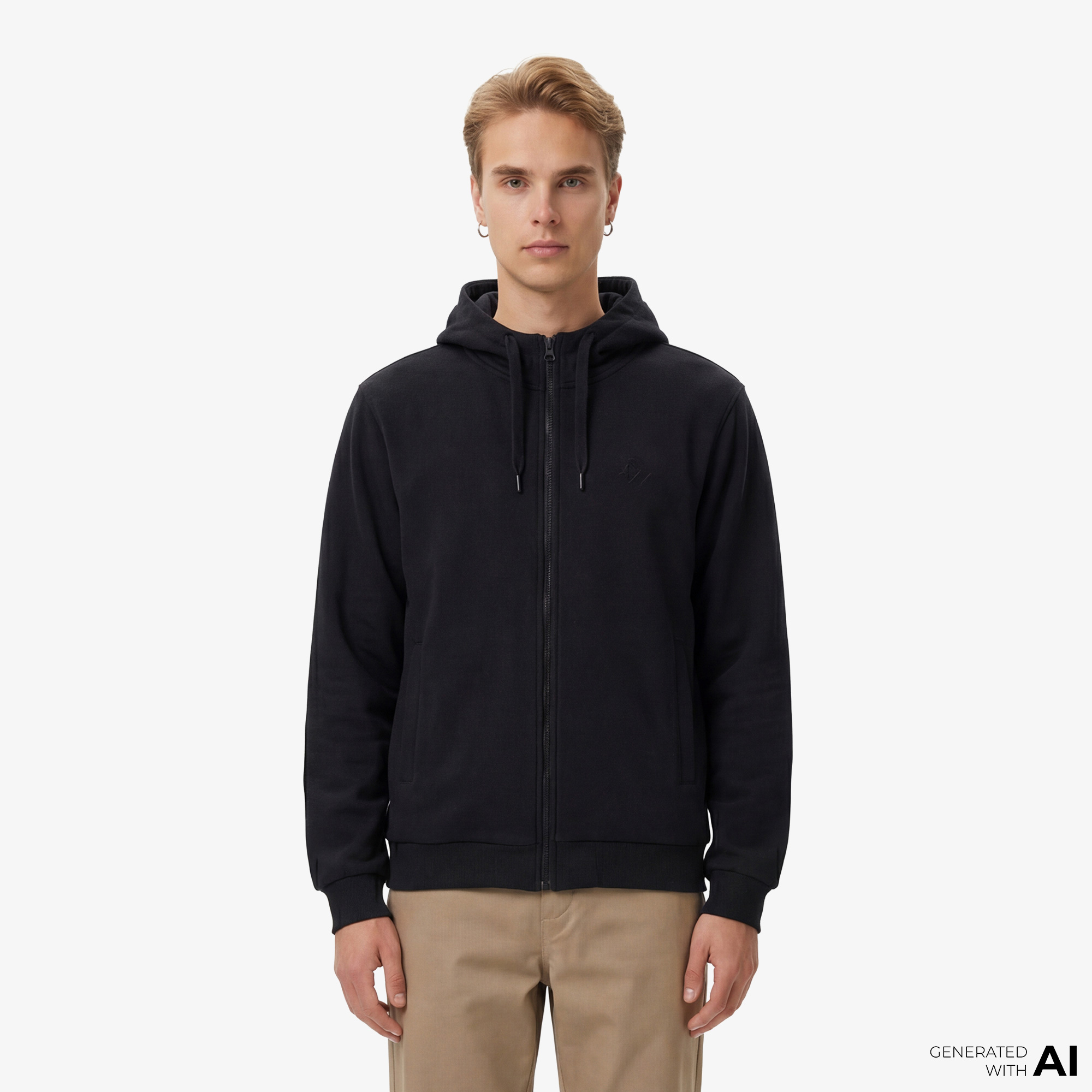 Converse Erkek Siyah Hırka