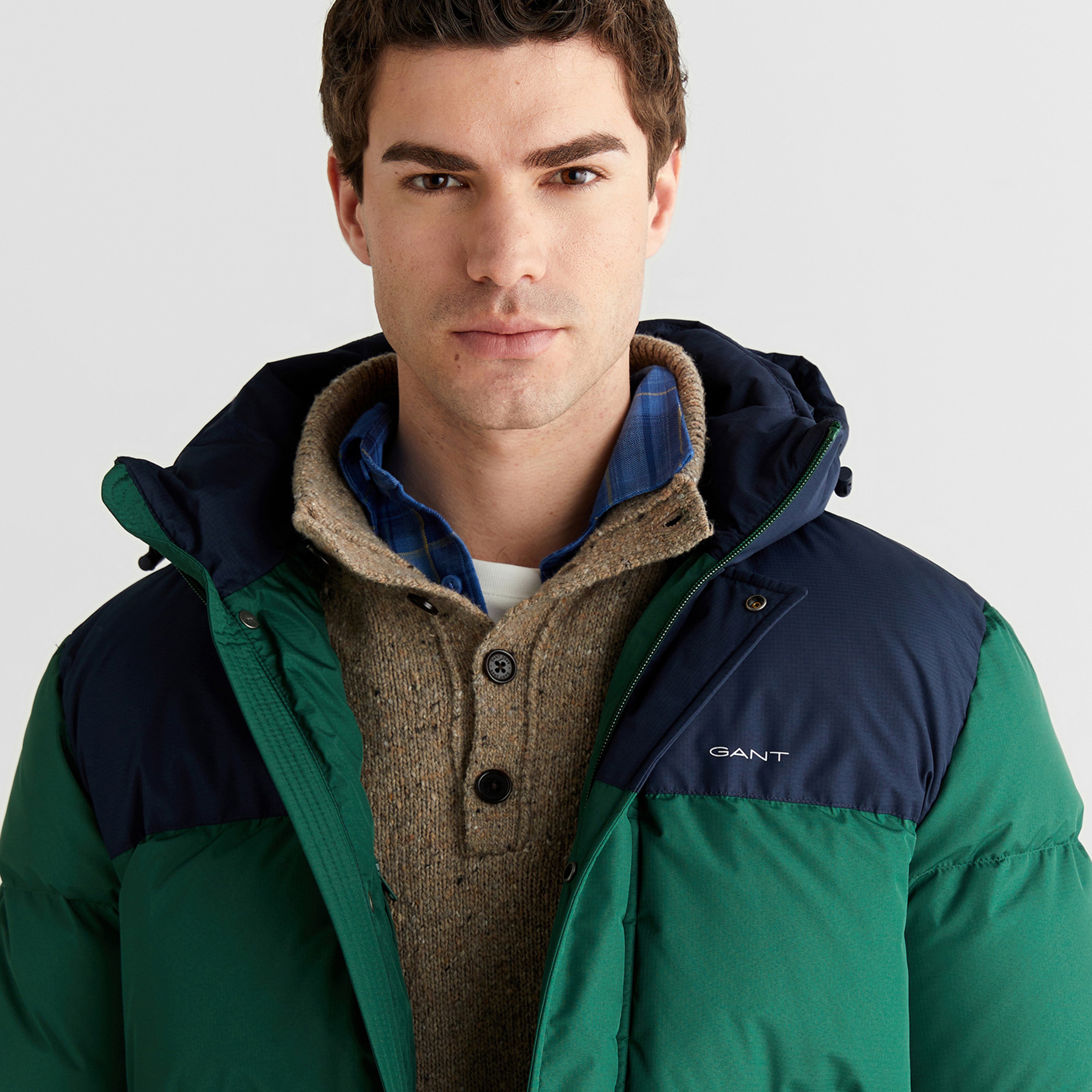 GANT Erkek Lacivert Regular Fit Fermuarlı Ceket