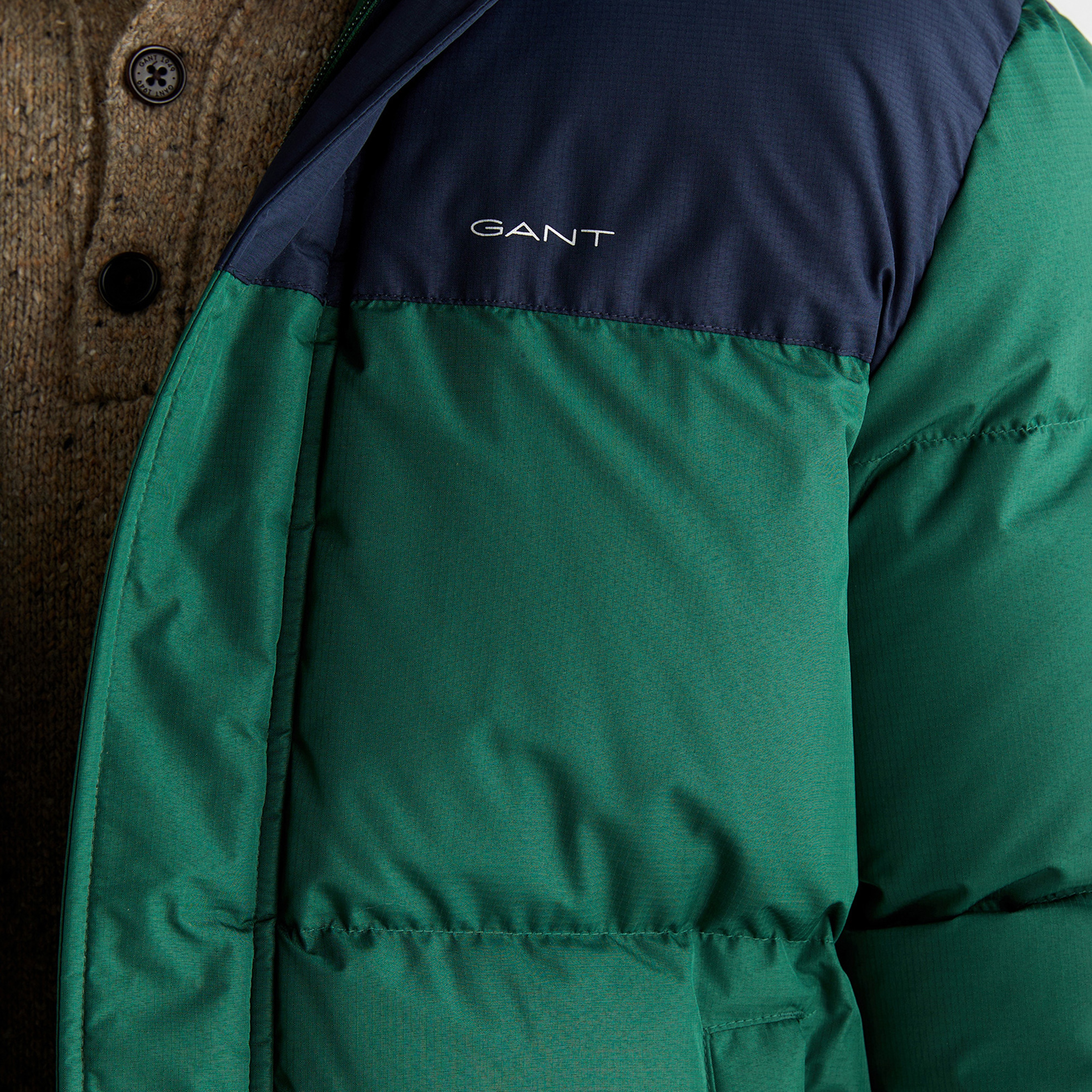 GANT Erkek Lacivert Regular Fit Fermuarlı Ceket