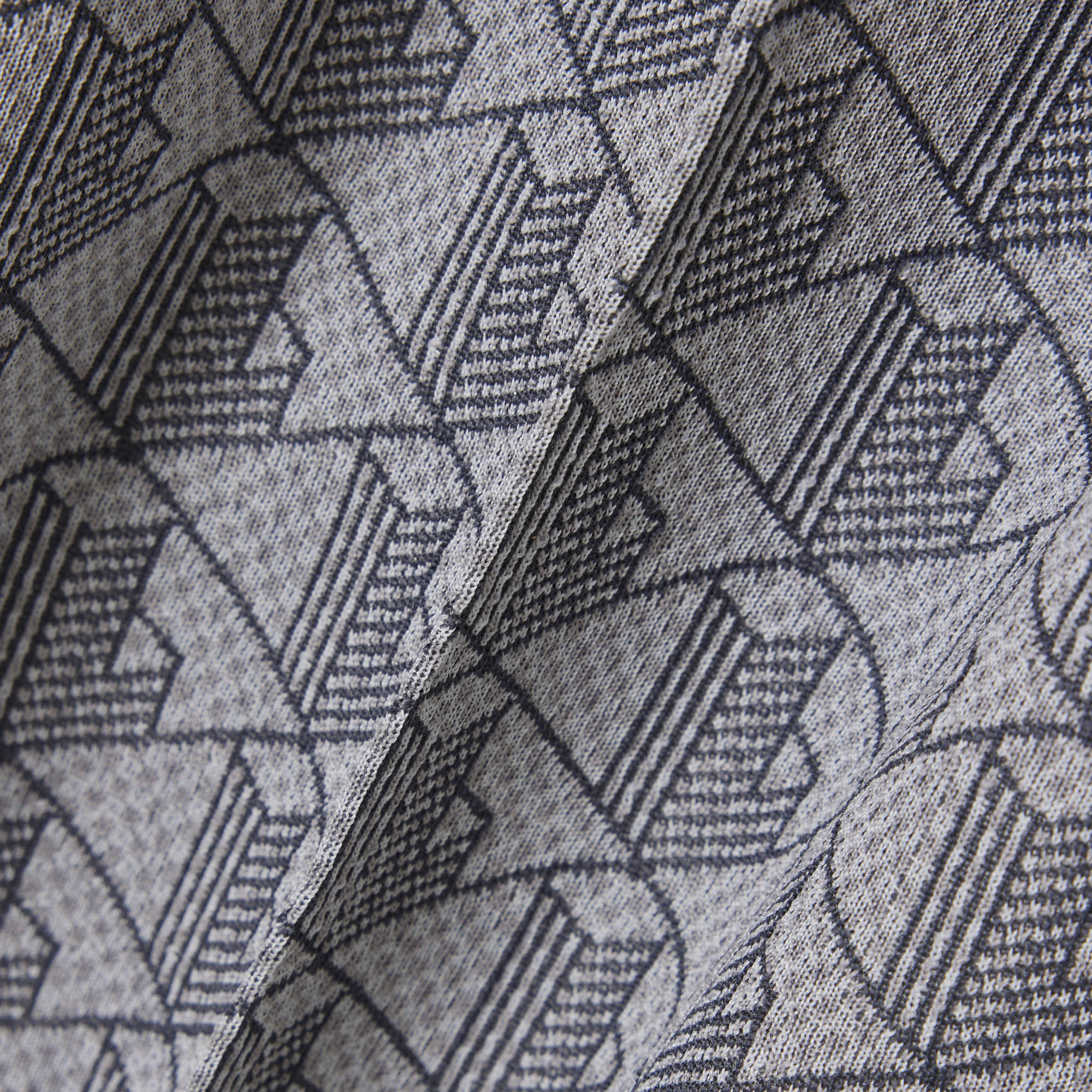 Erkek Regular Fit Monogram Gri Eşofman Altı