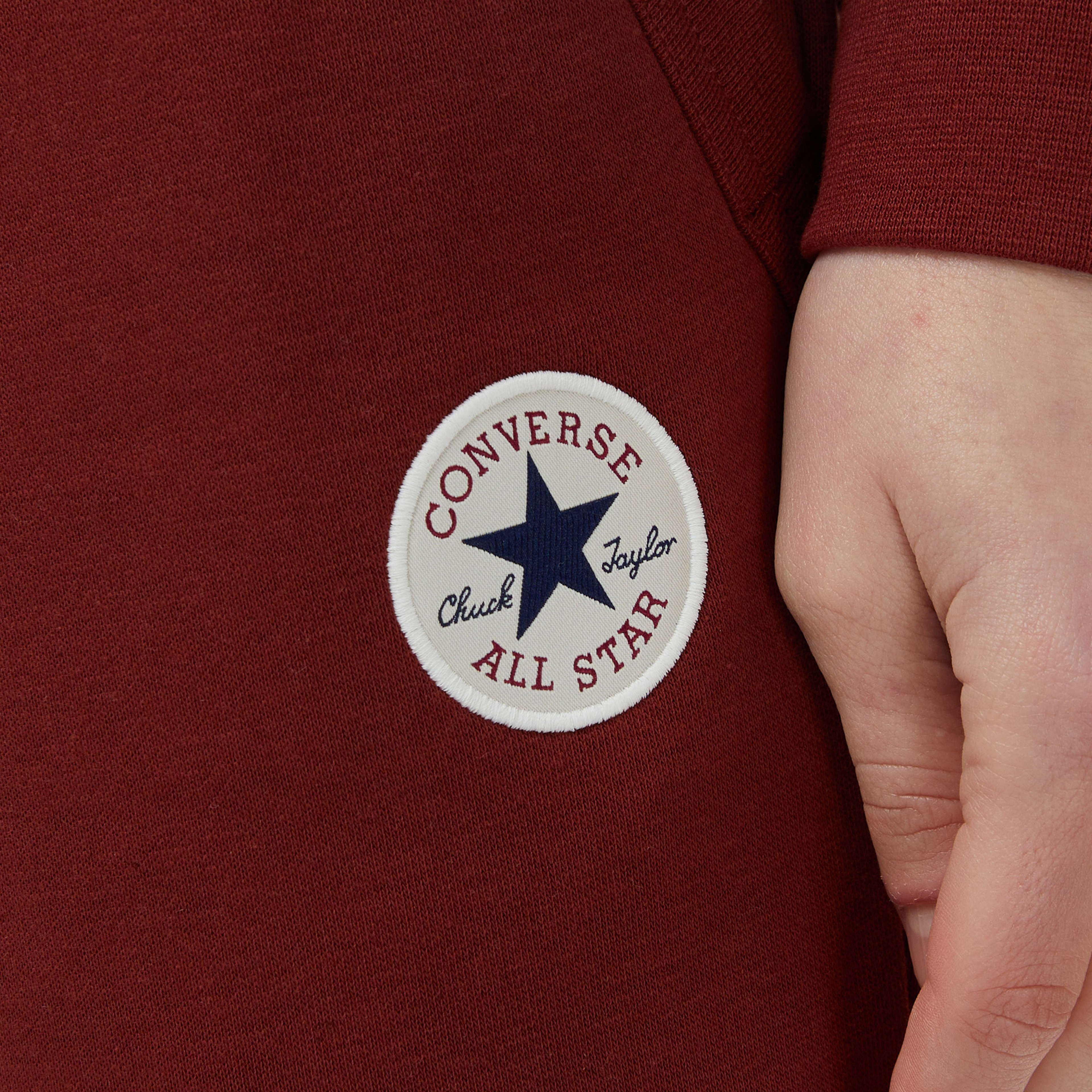 Converse Retro Chuck Taylor Patch Kadın Bordo Eşofman Altı