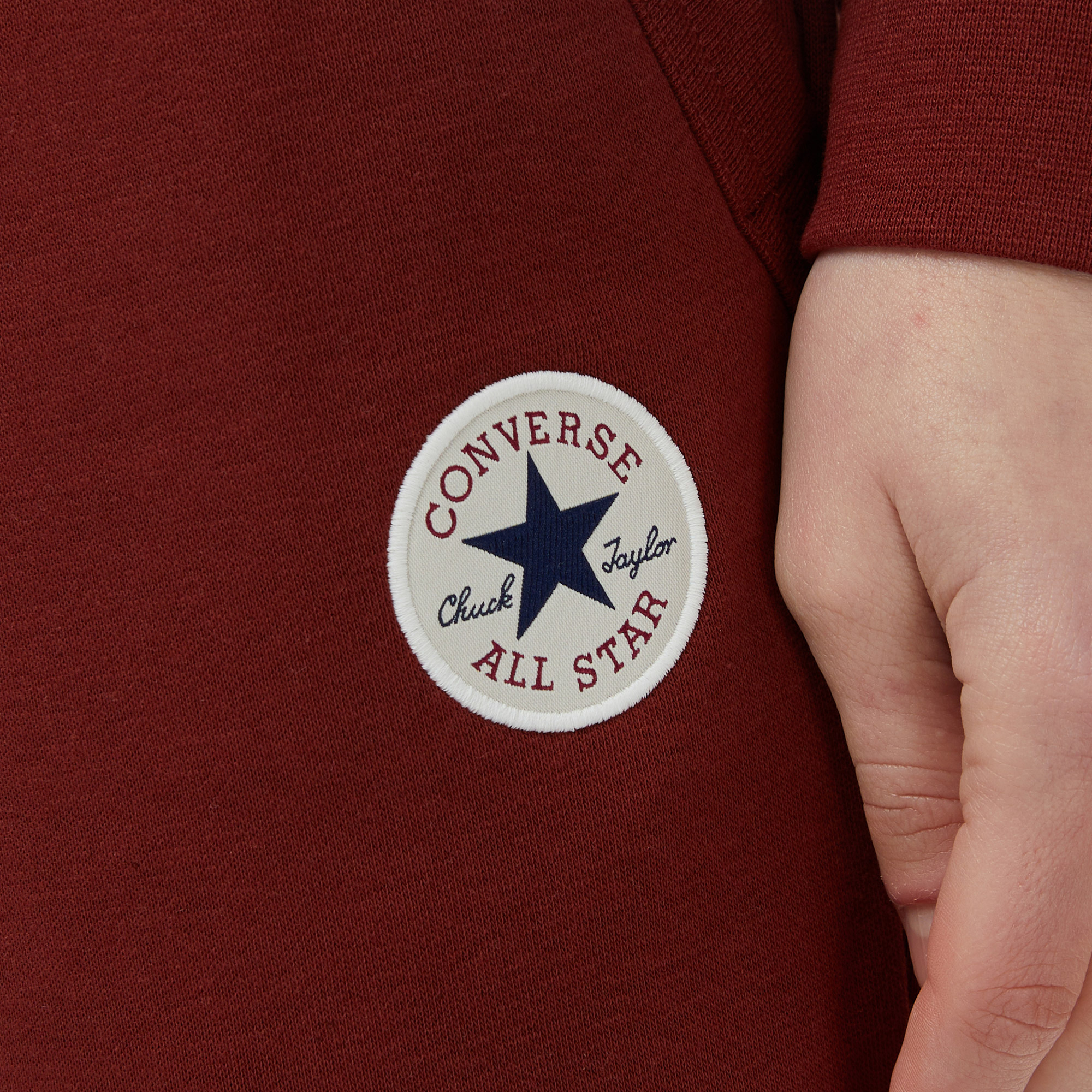 Converse Retro Chuck Taylor Patch Kadın Bordo Eşofman Altı