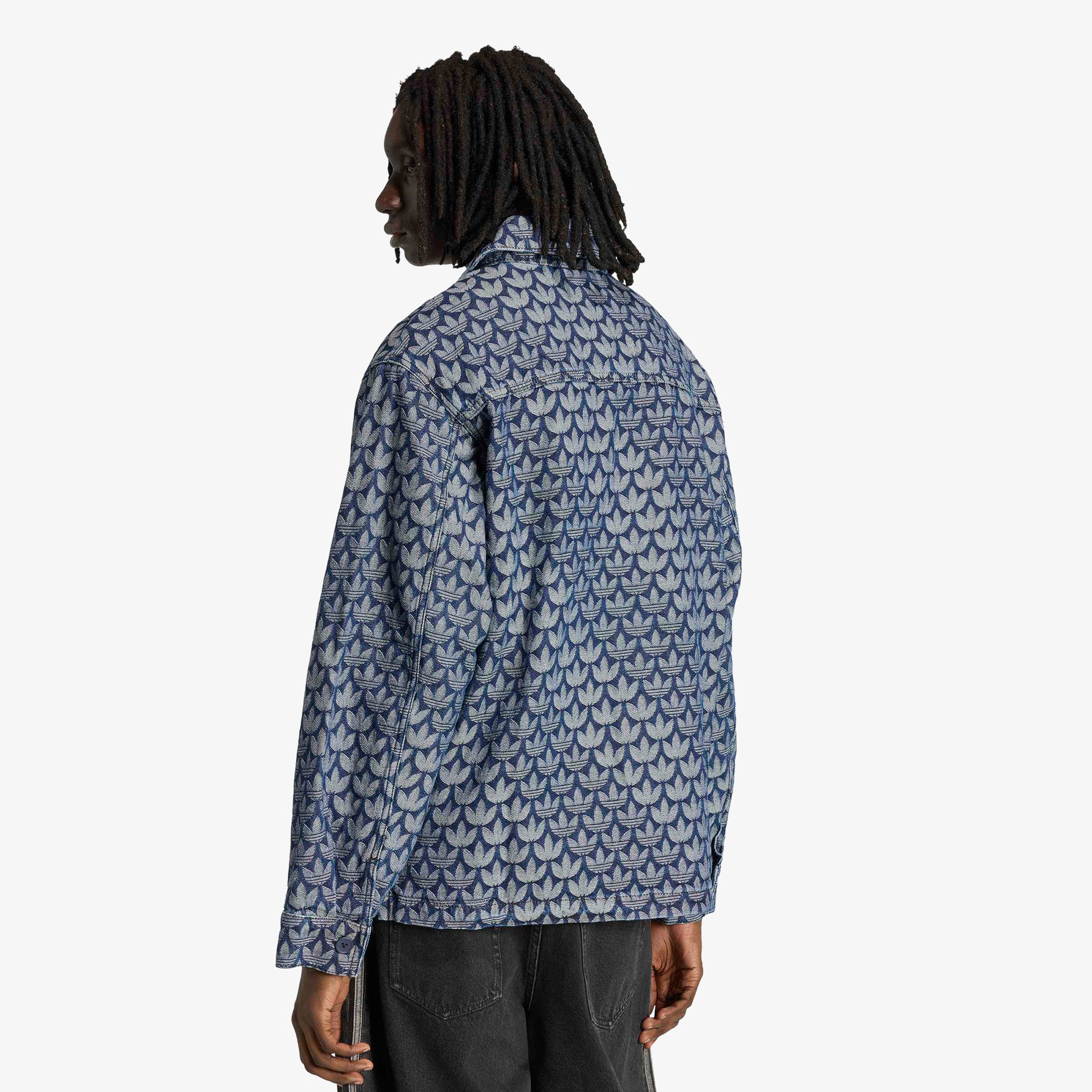 adidas Denim Monogram Gömlek Erkek