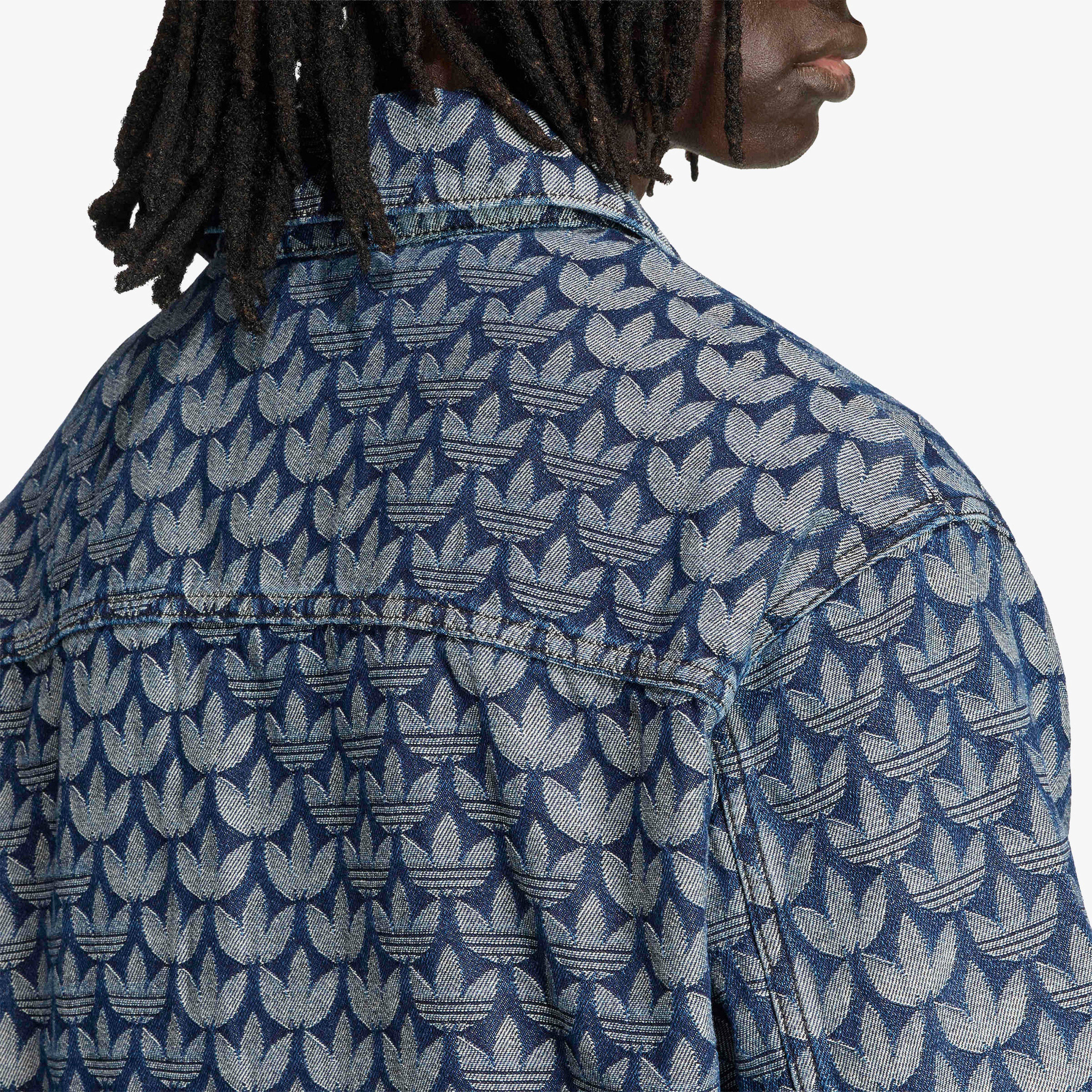 adidas Denim Monogram Gömlek Erkek