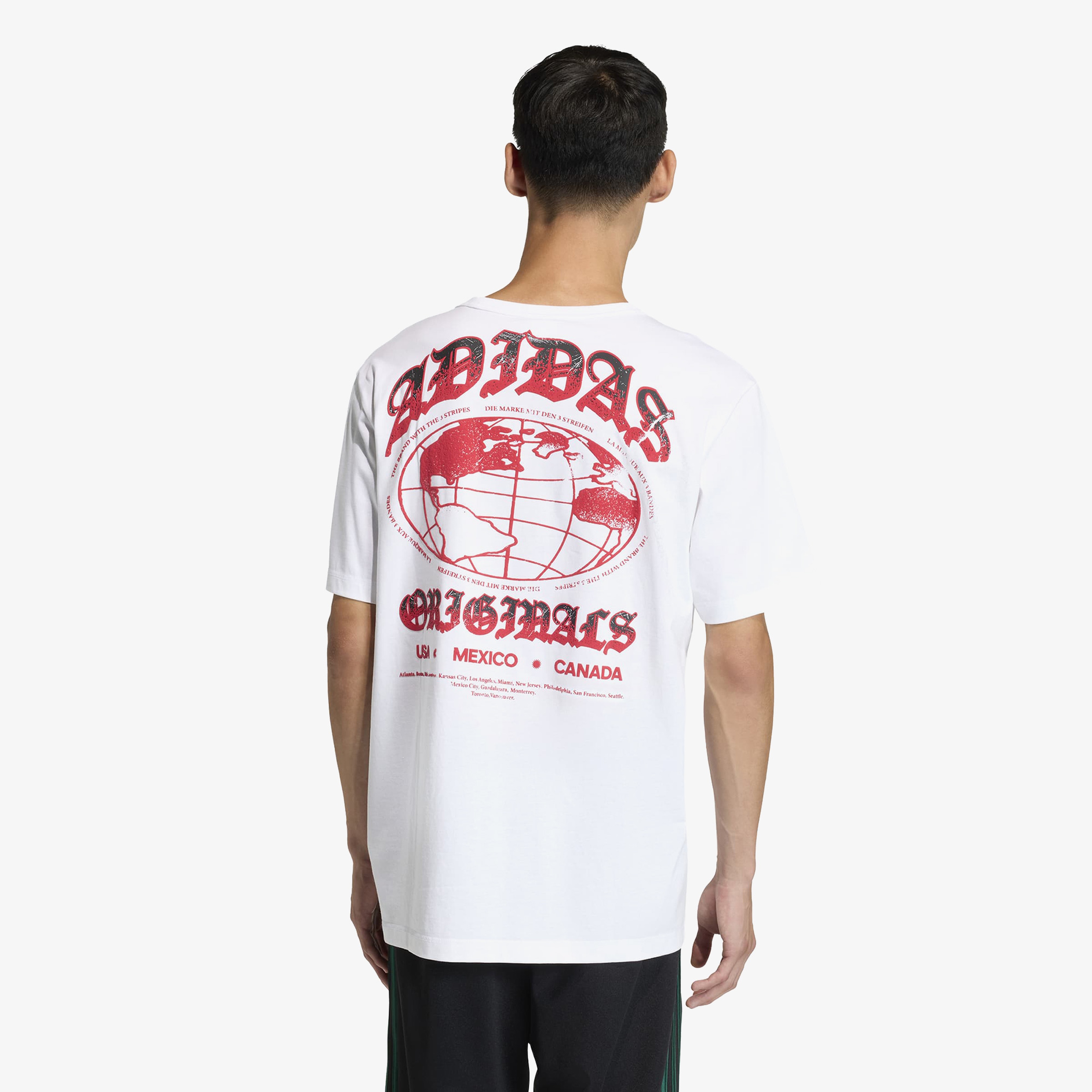adidas Originals GFX Erkek Beyaz T-Shirt