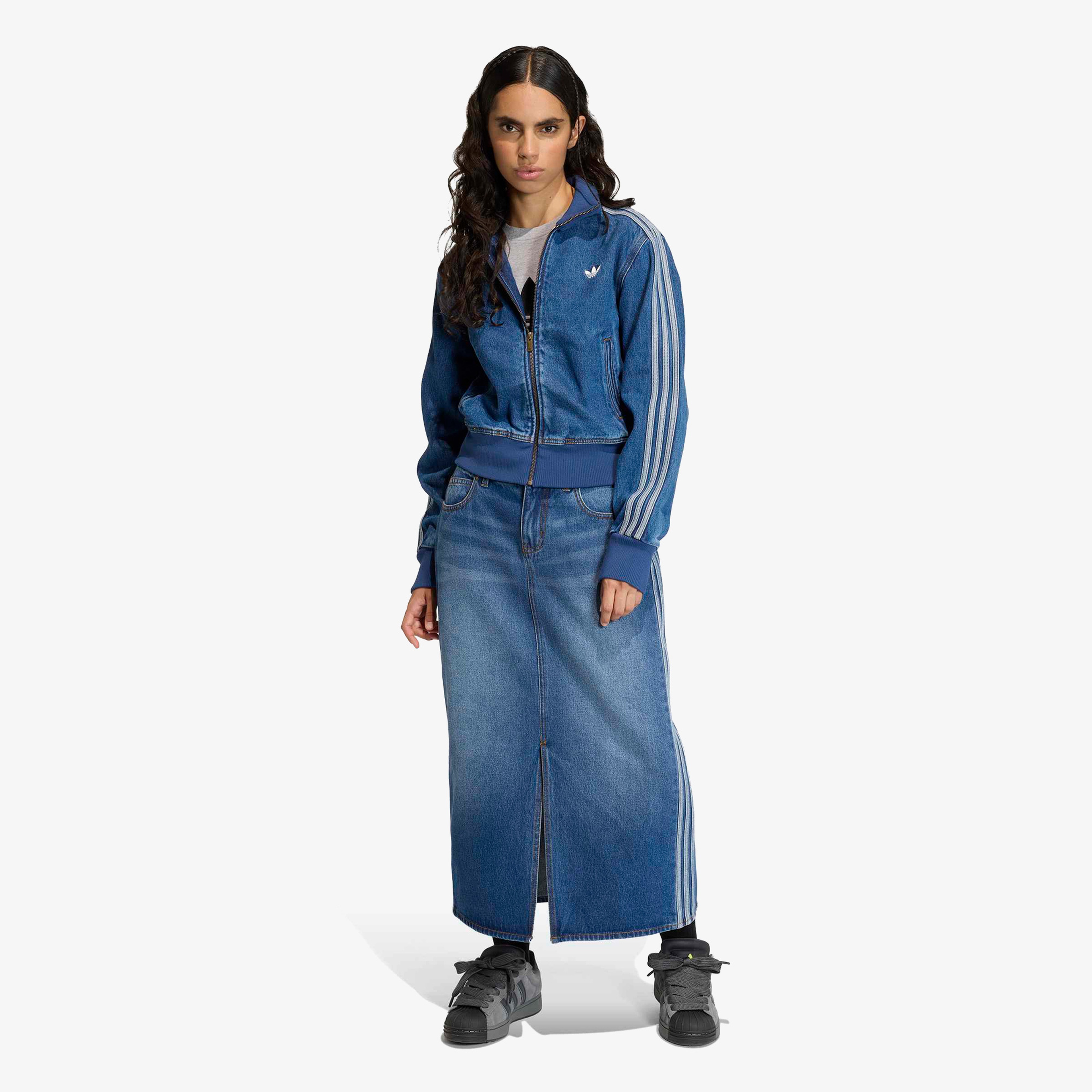 adidas Firebird Kadın Mavi Ceket