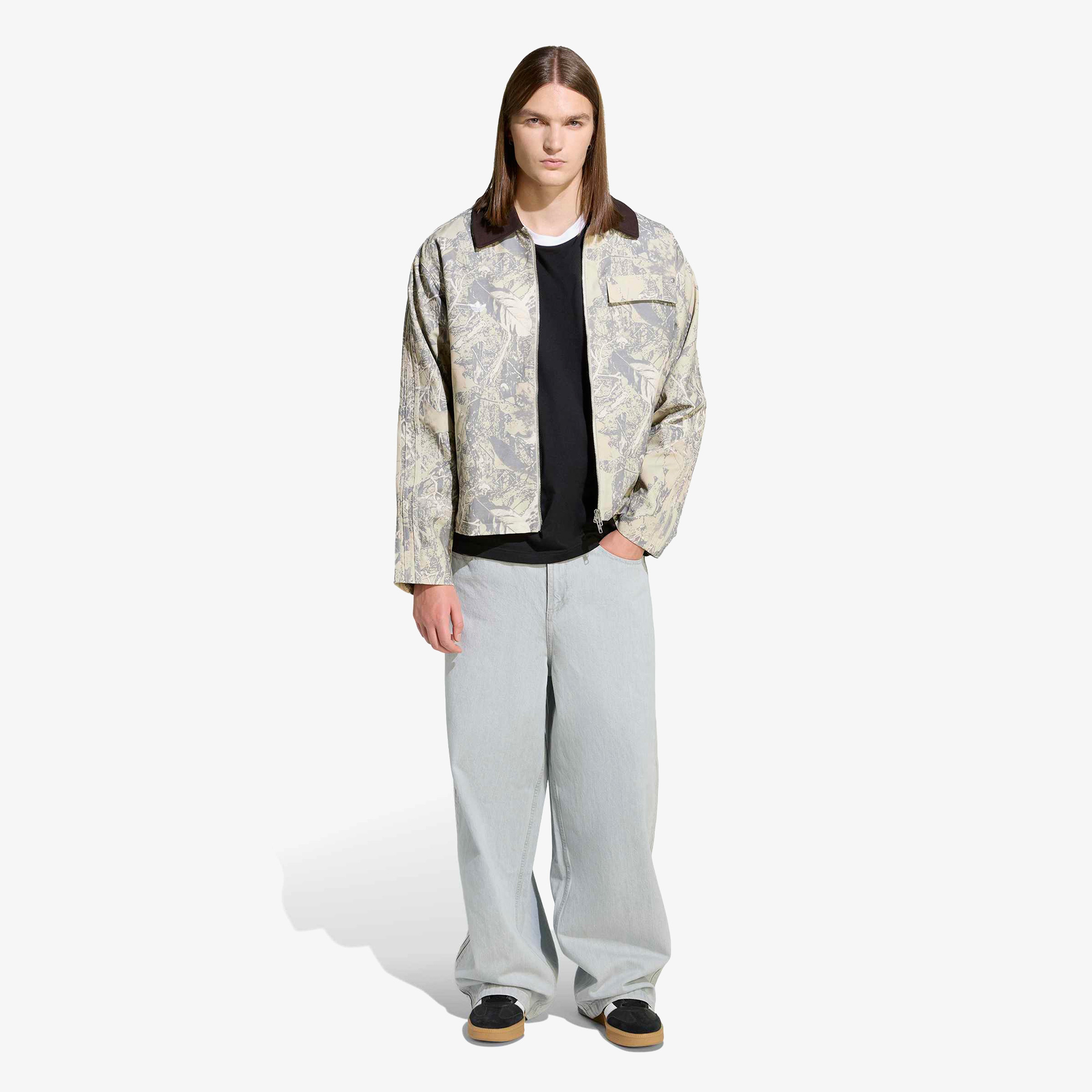 adidas Workwear Erkek Bej Ceket