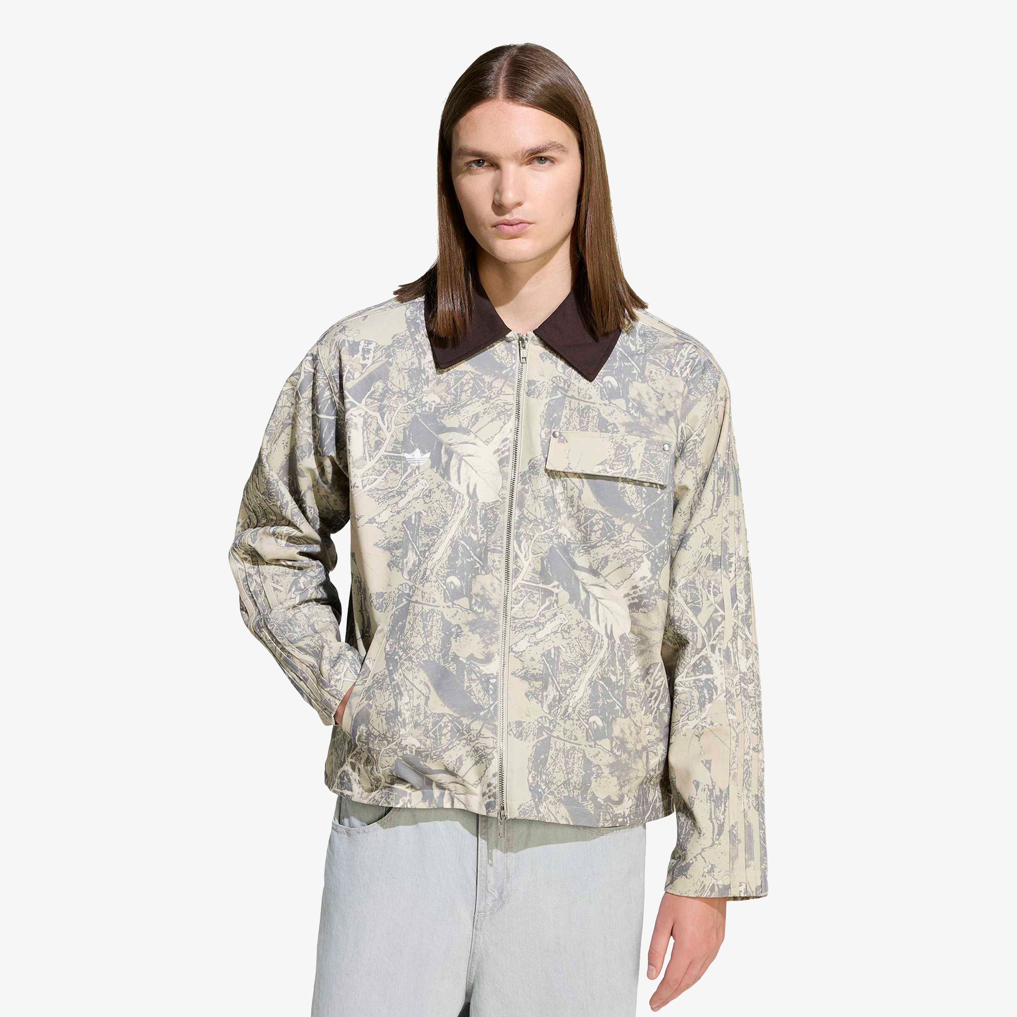 adidas Workwear Erkek Bej Ceket