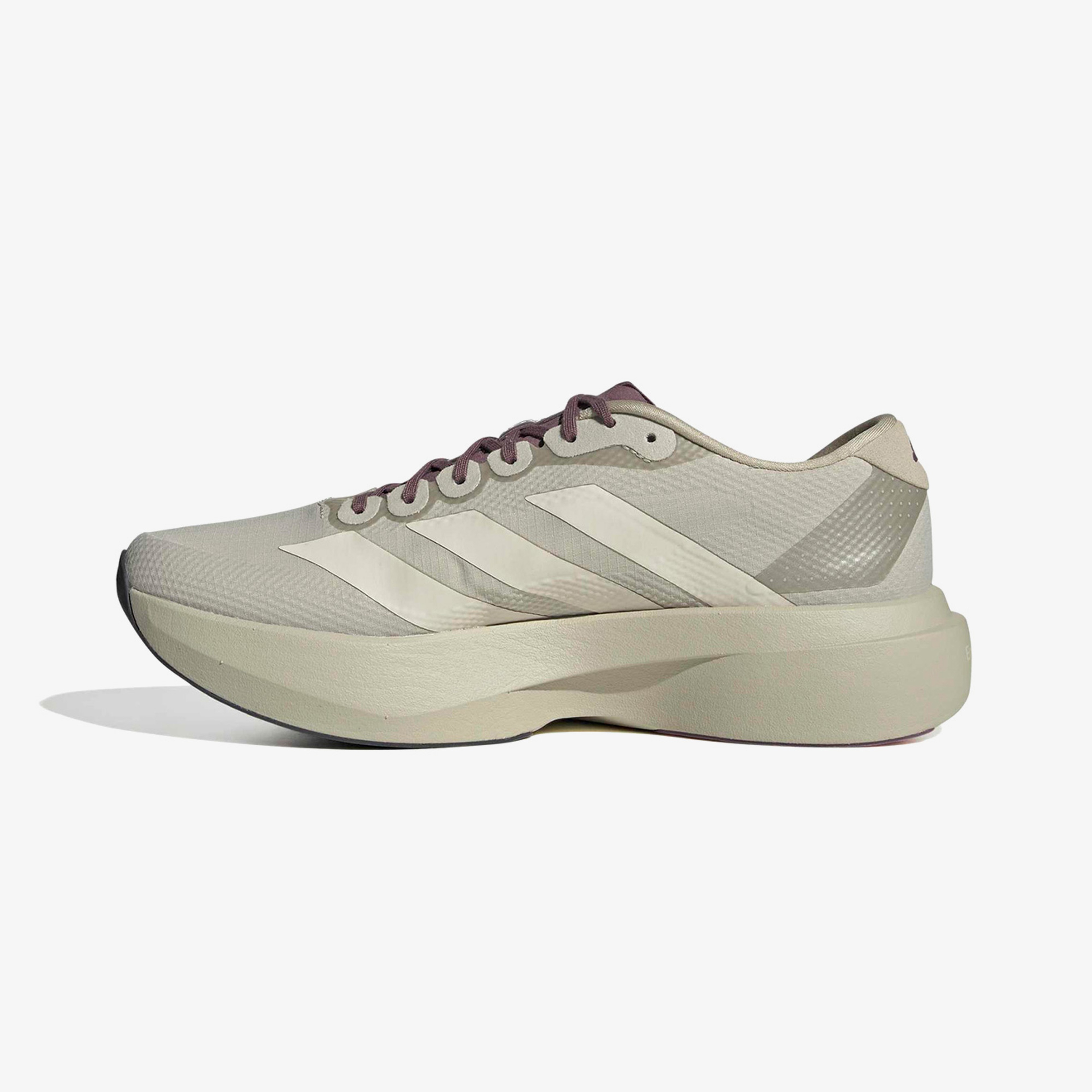 adidas Adizero Evo SL Woven Erkek Bej Spor Ayakkabı