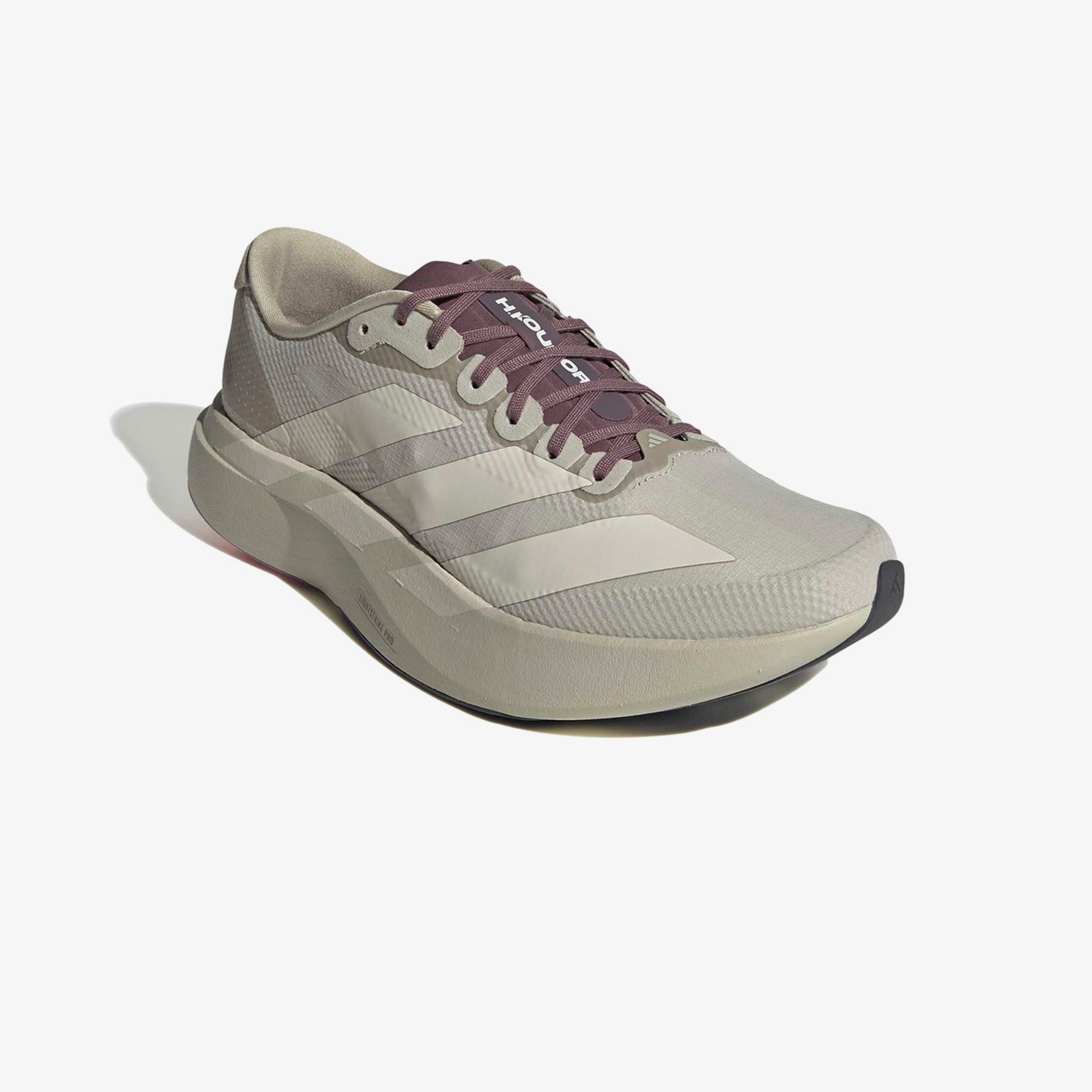 adidas Adizero Evo SL Woven Erkek Bej Spor Ayakkabı