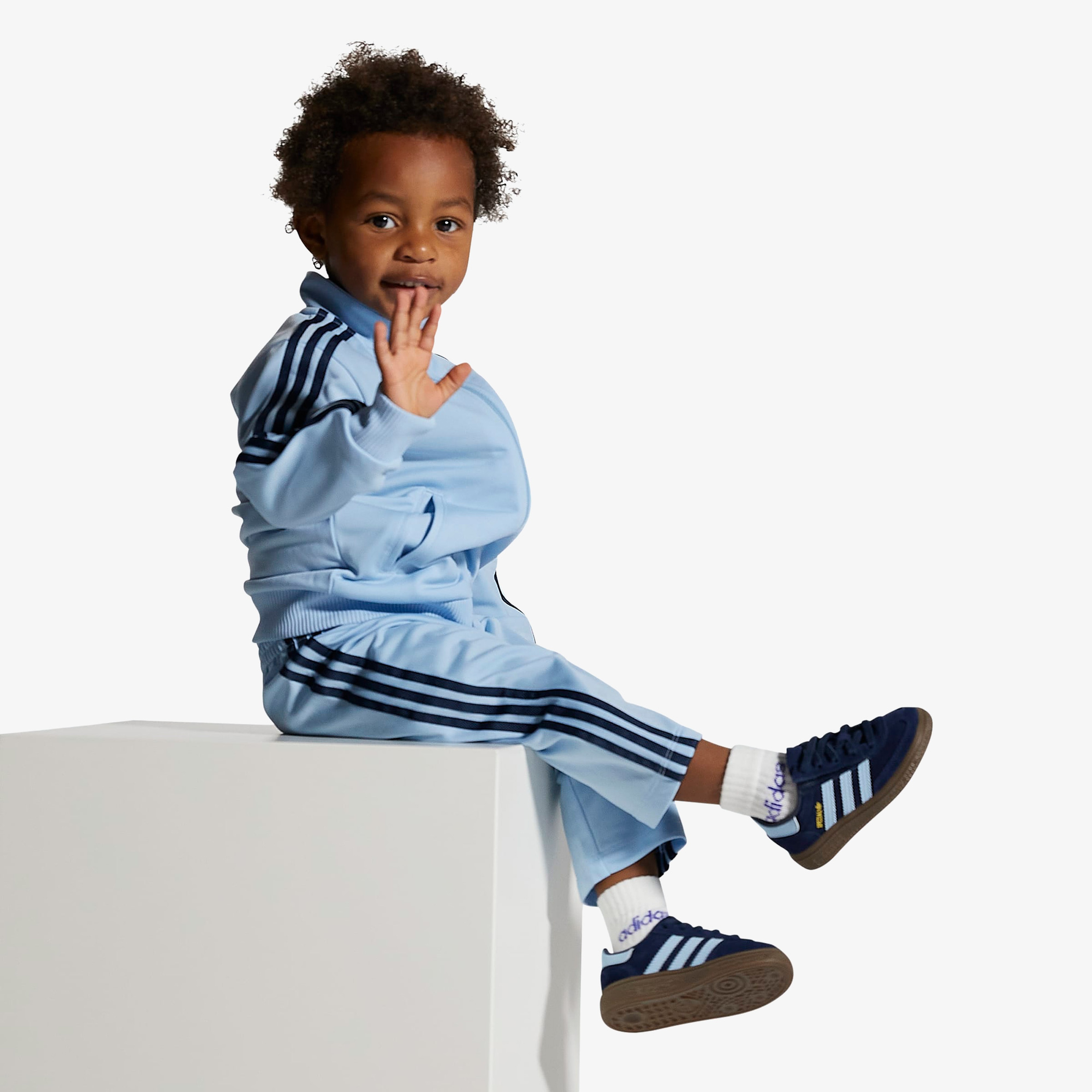 adidas Handball Spezial Comfort El Bebek Mavi Spor Ayakkabı