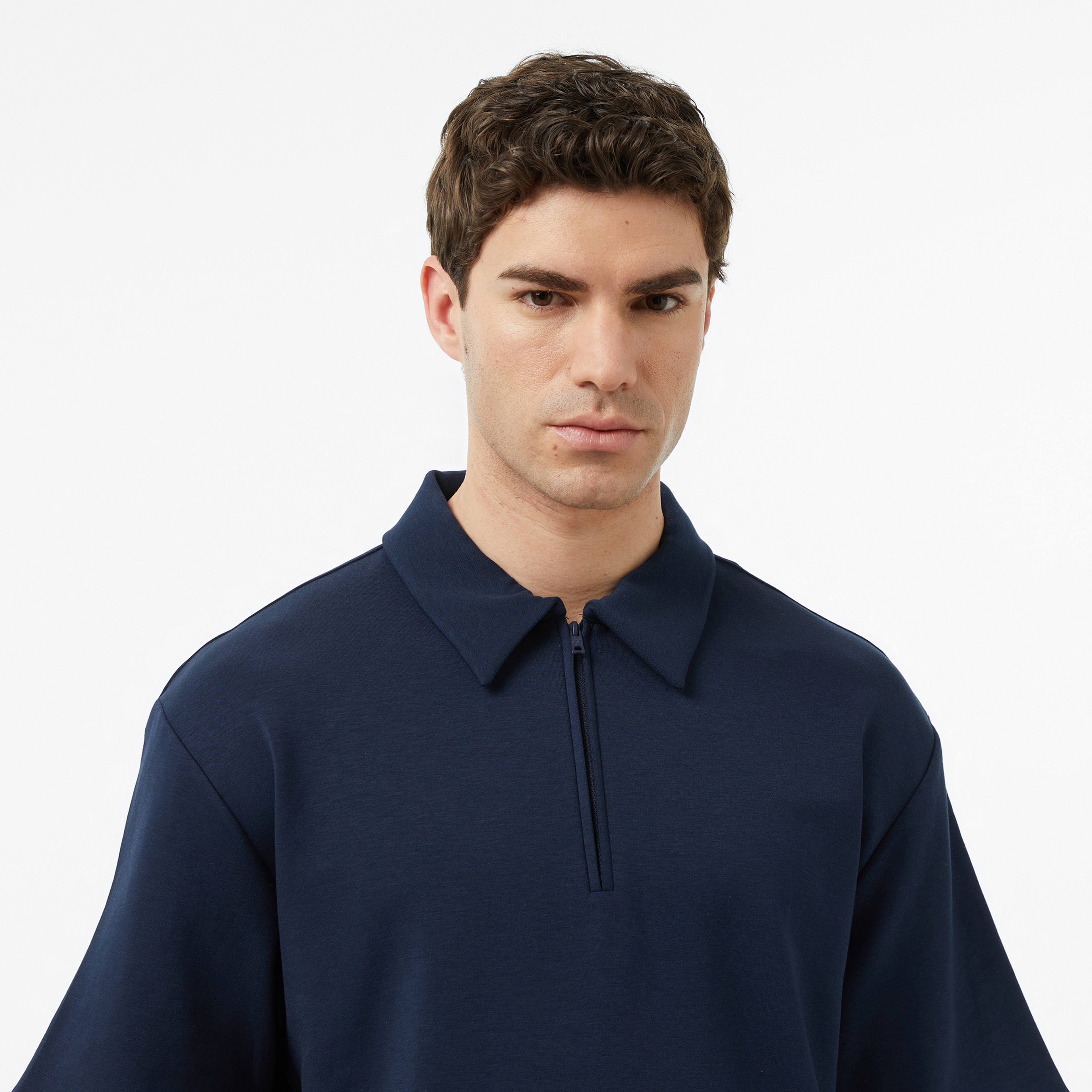 Nautica Erkek Lacivert Regular Fit Polo Yaka T-Shirt