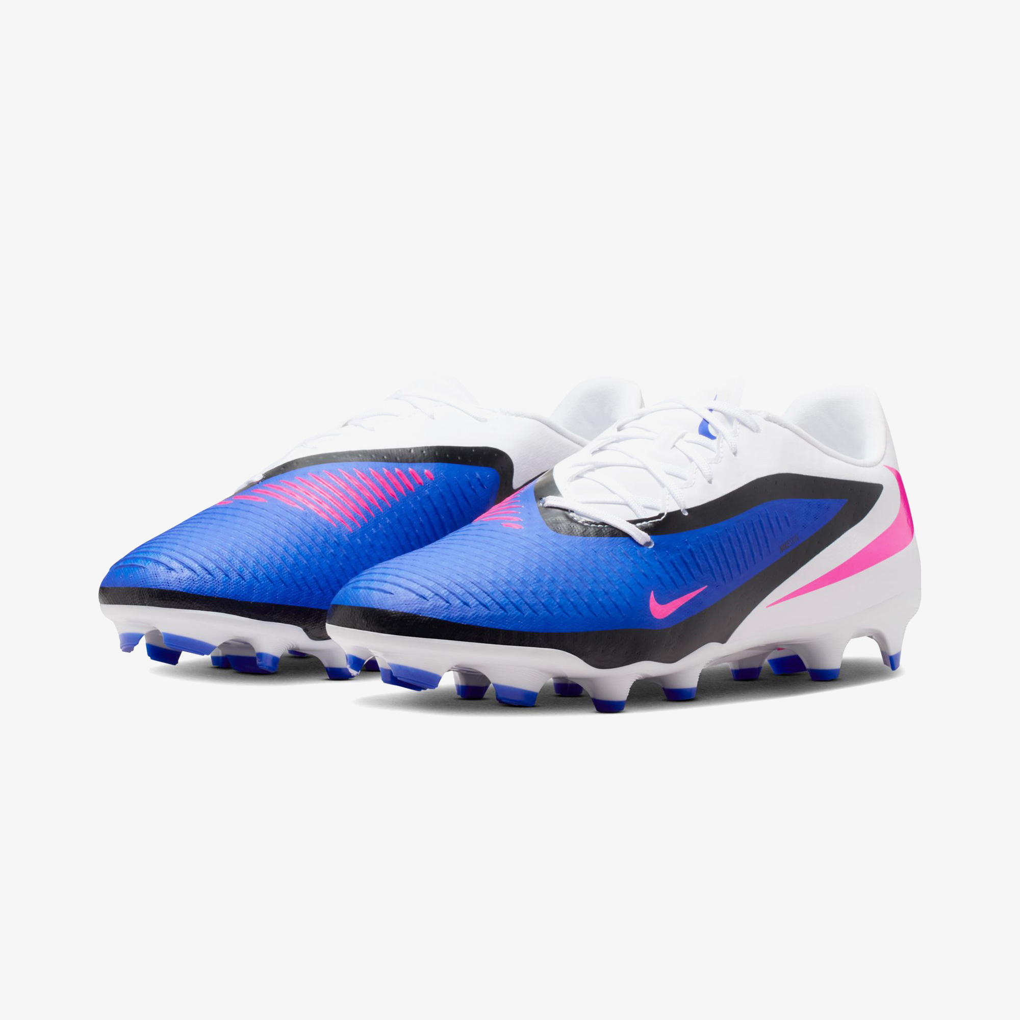 Nike Phantom 6 Low Academy Erkek Lacivert Çim Saha Kramponu