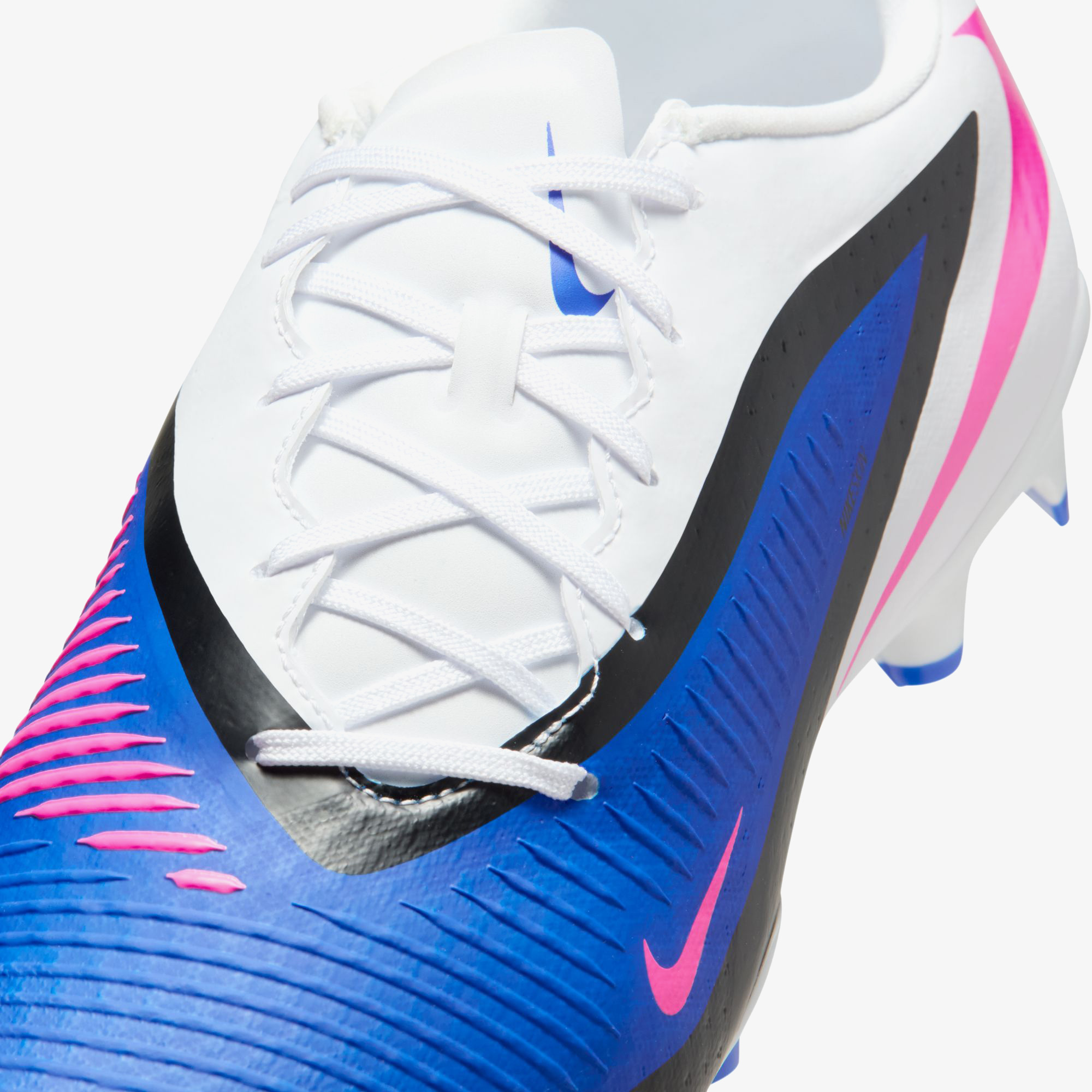 Nike Phantom 6 Low Academy Erkek Lacivert Çim Saha Kramponu