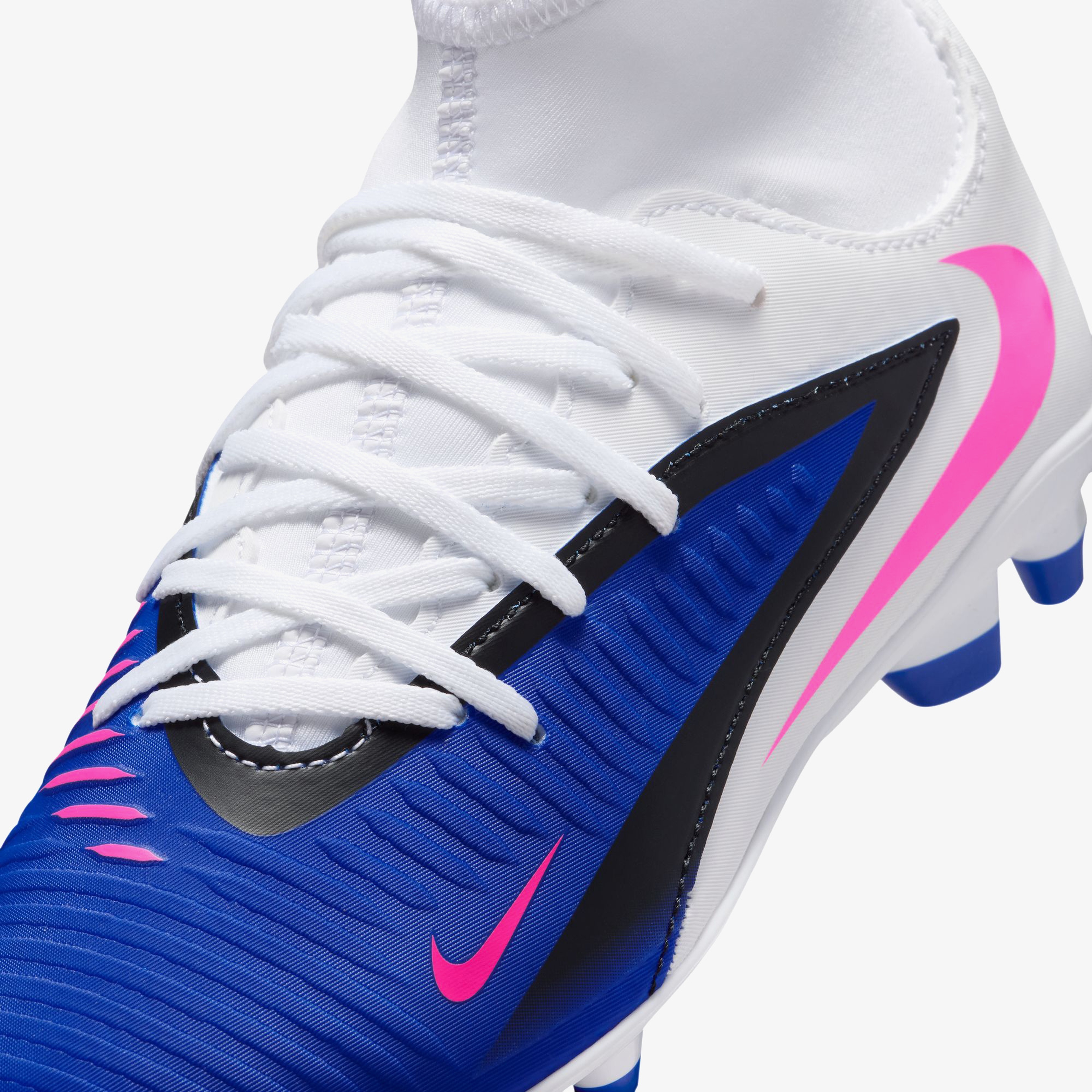 Nike Phantom 6 High Club Çocuk Lacivert Çim Saha Kramponu