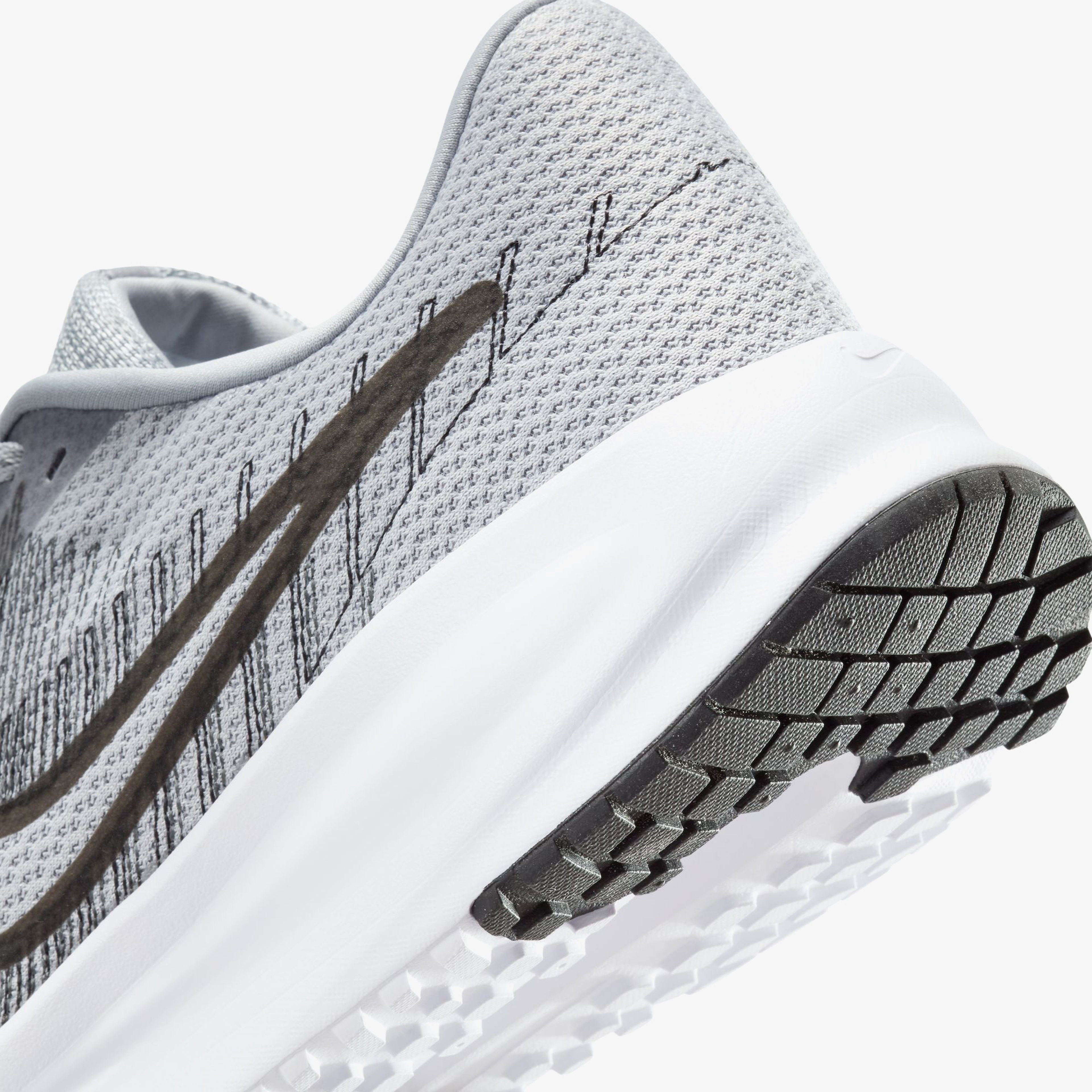 Nike Run Defy Erkek Gri Koşu Ayakkabısı