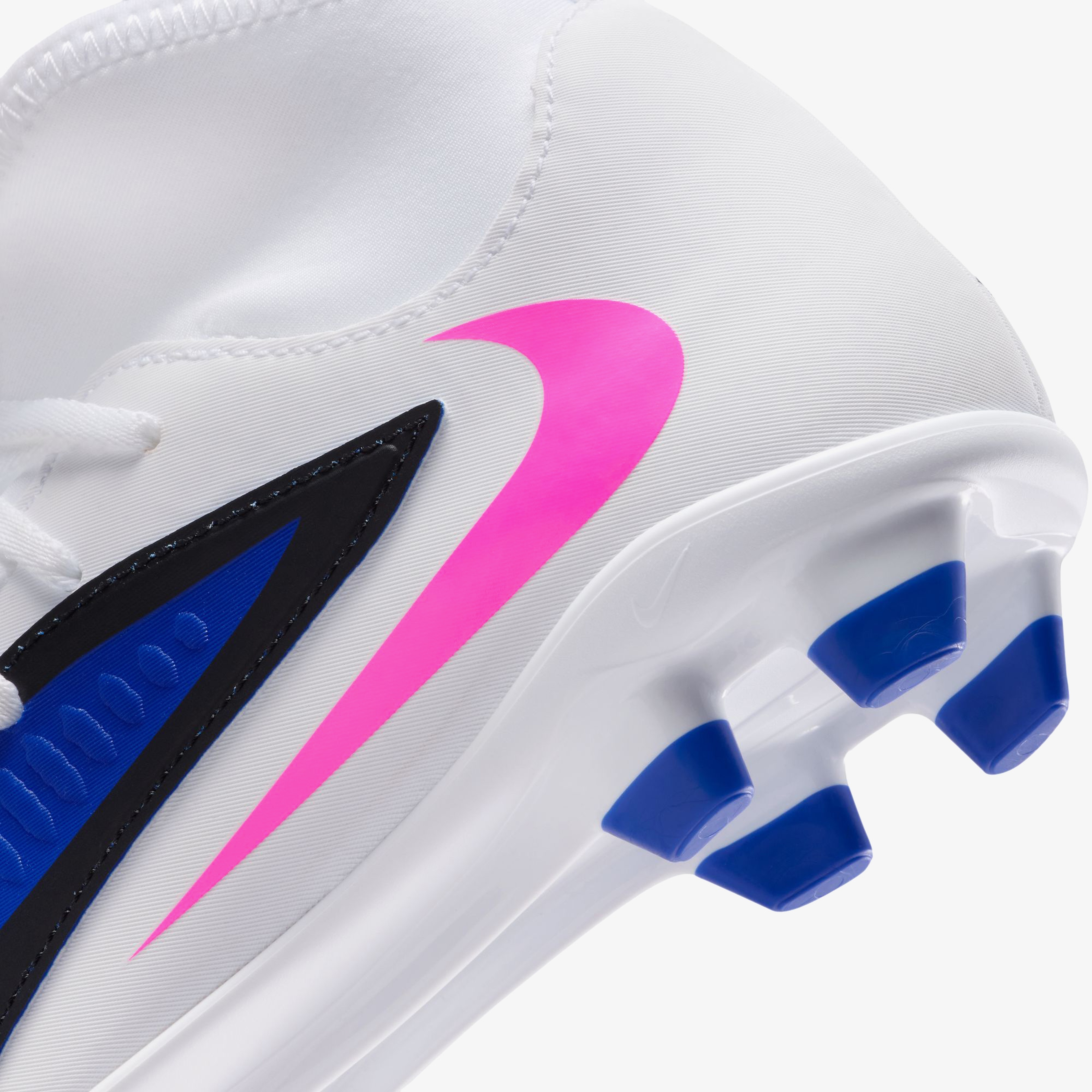 Nike Phantom 6 High Club Çocuk Lacivert Çim Saha Kramponu