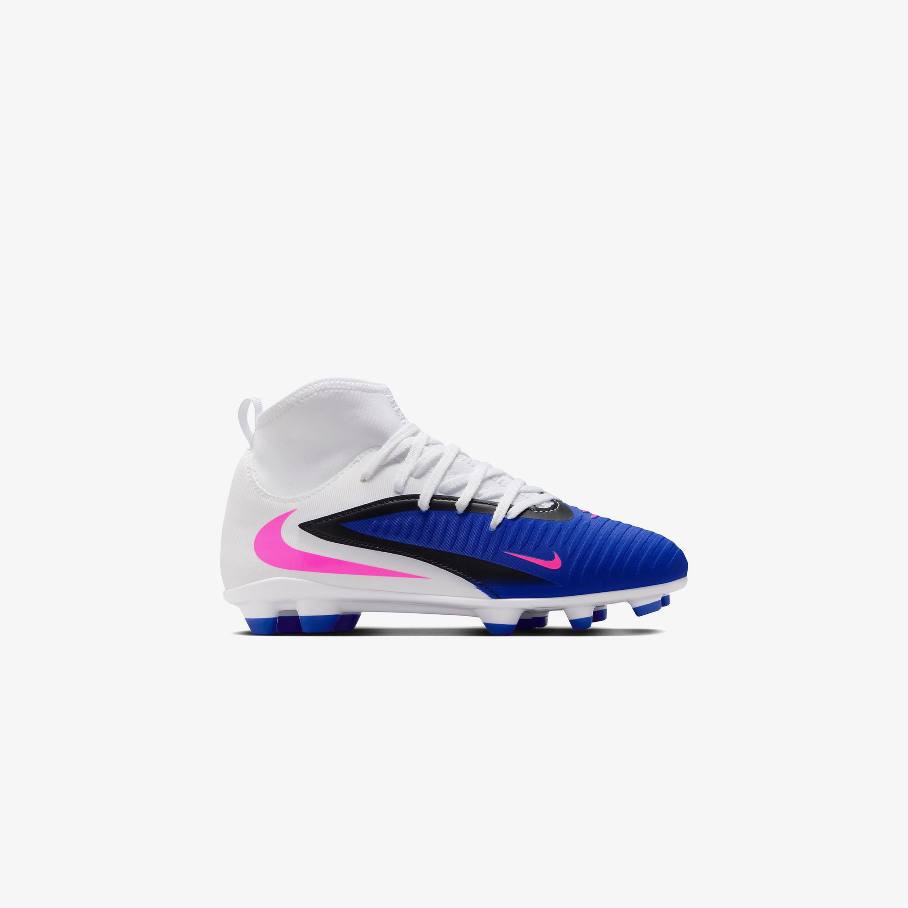 Nike Phantom 6 High Club Çocuk Lacivert Çim Saha Kramponu