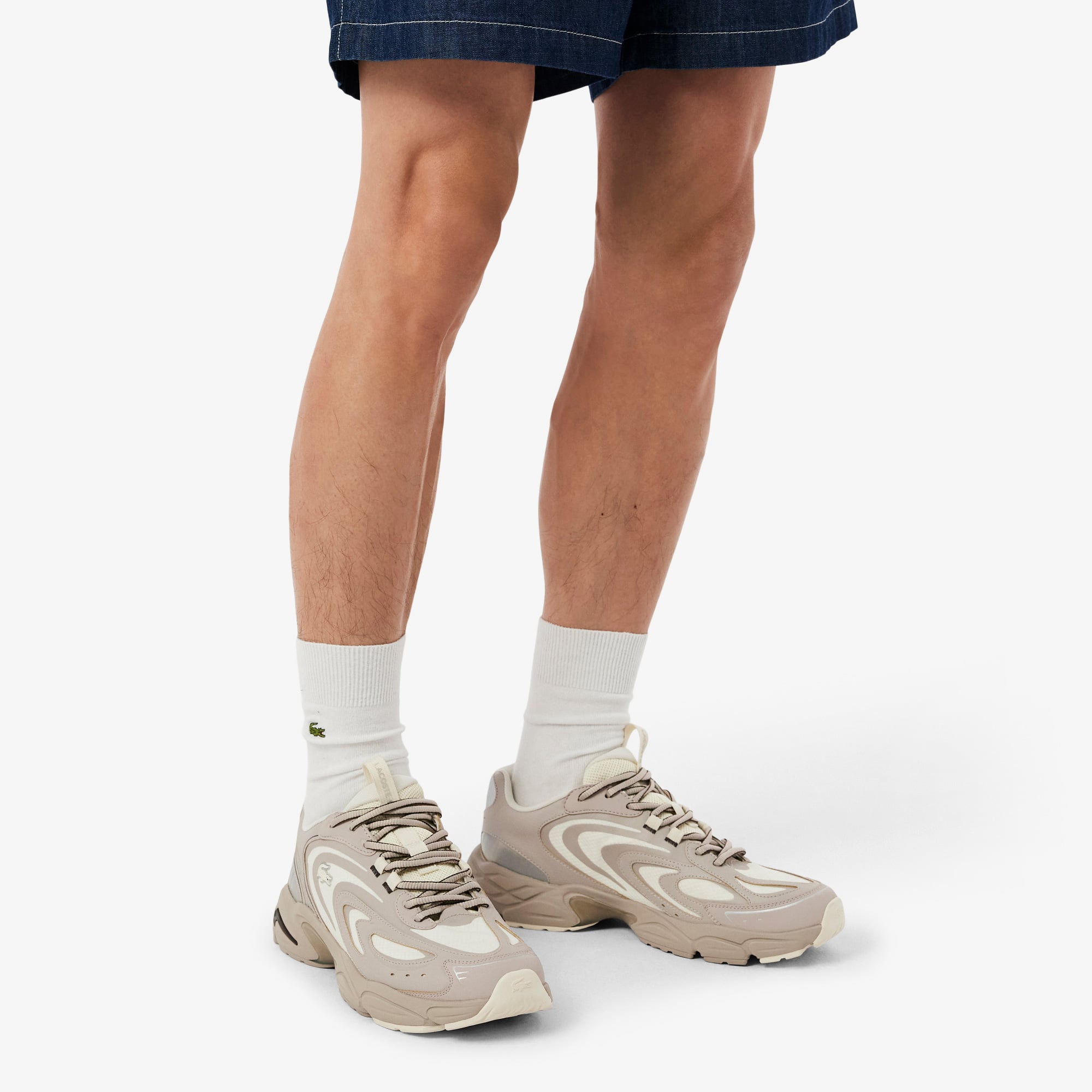 Lacoste Storm 96 2K Tech Erkek Gri Sneaker