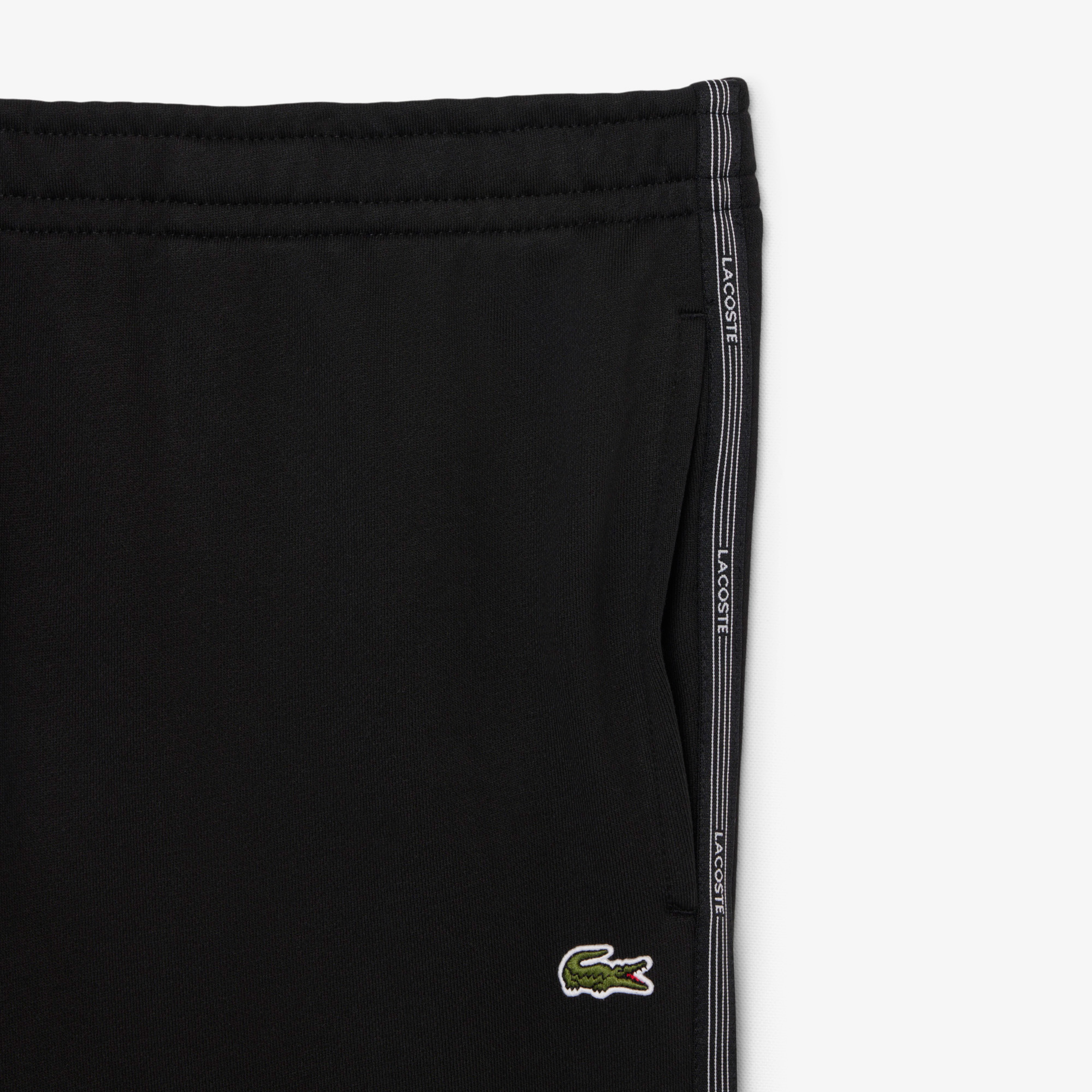 Lacoste Erkek Tapered Fit Siyah Eşofman Altı