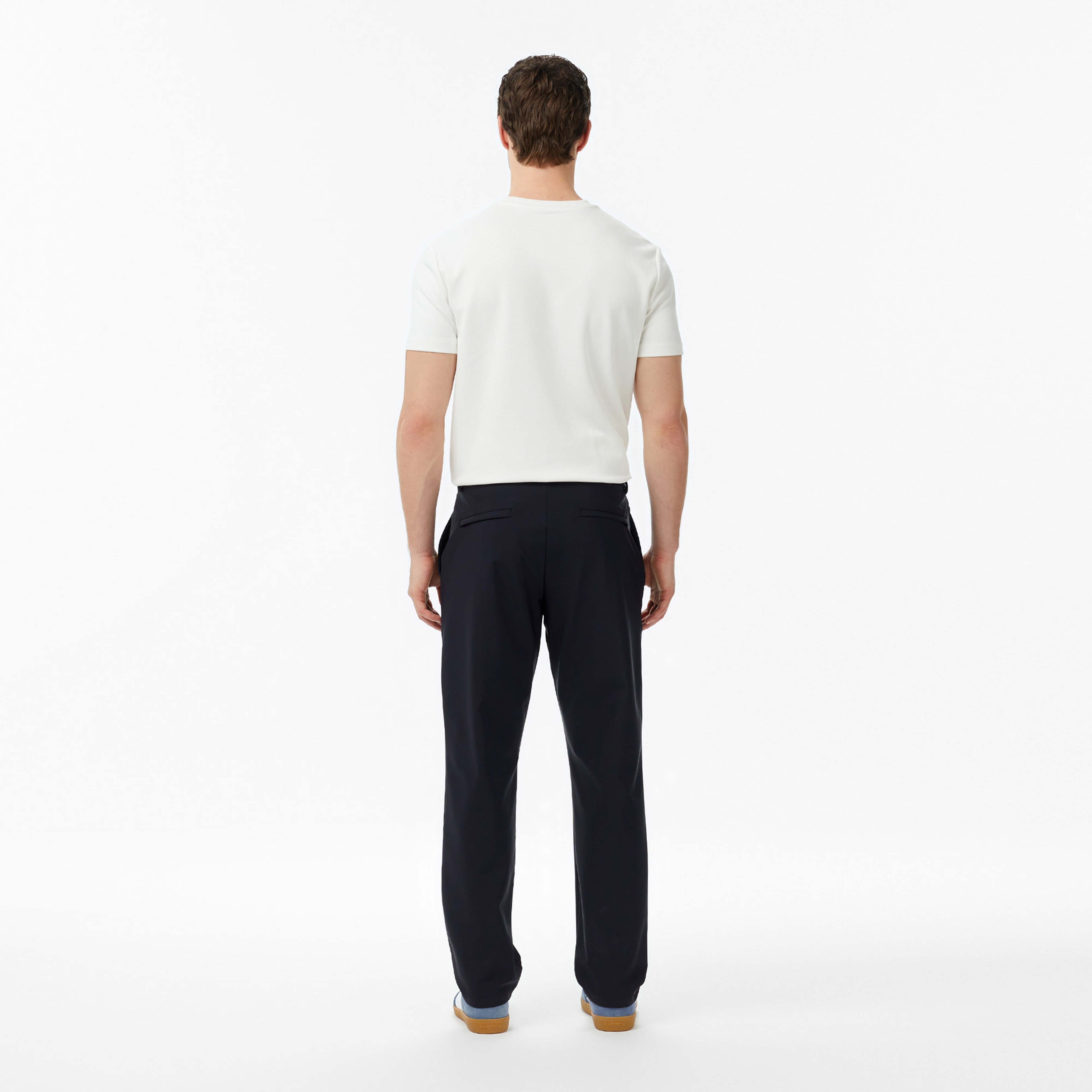 Nautica Erkek Lacivert Regular Fit Su İtici Pantolon