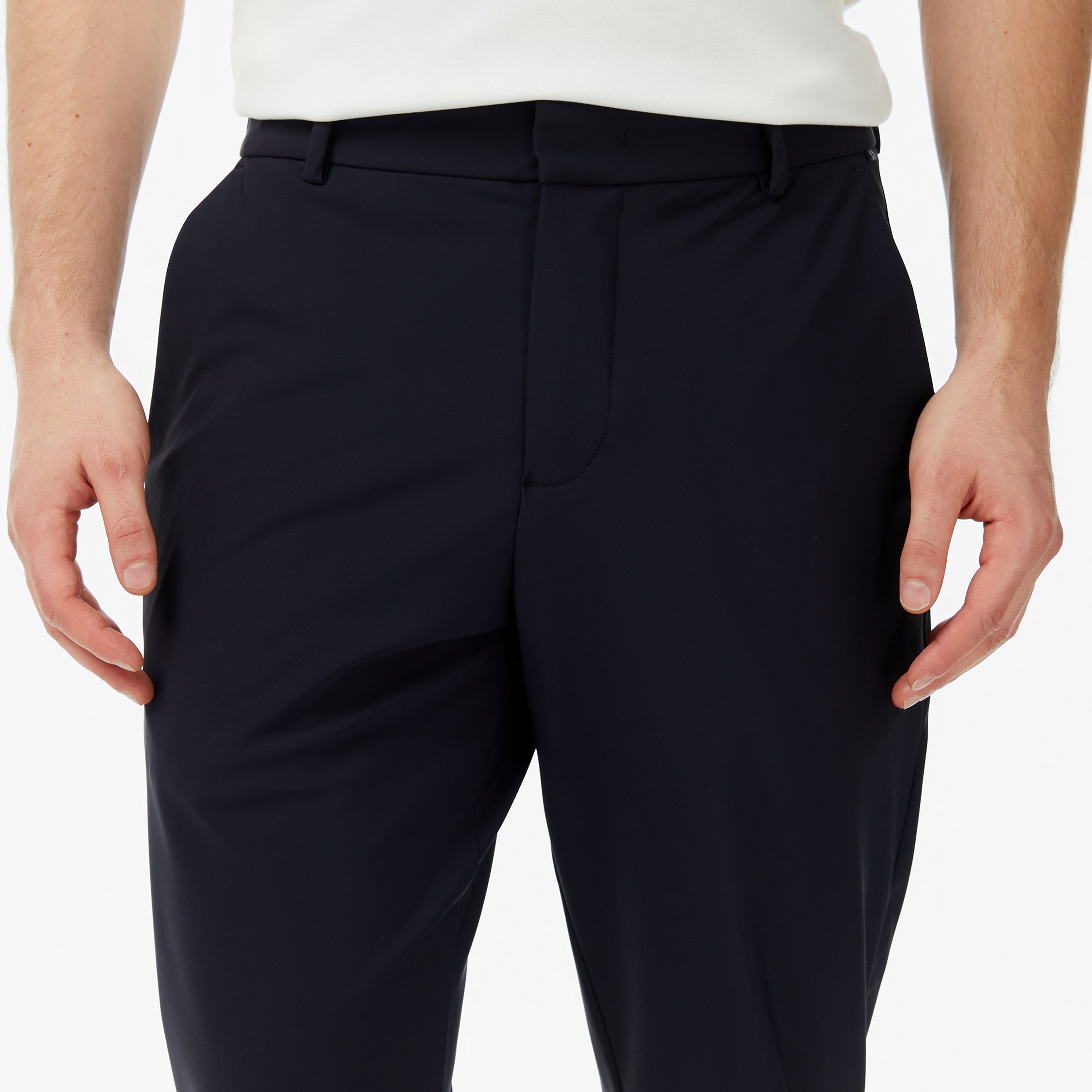 Nautica Erkek Lacivert Regular Fit Su İtici Pantolon