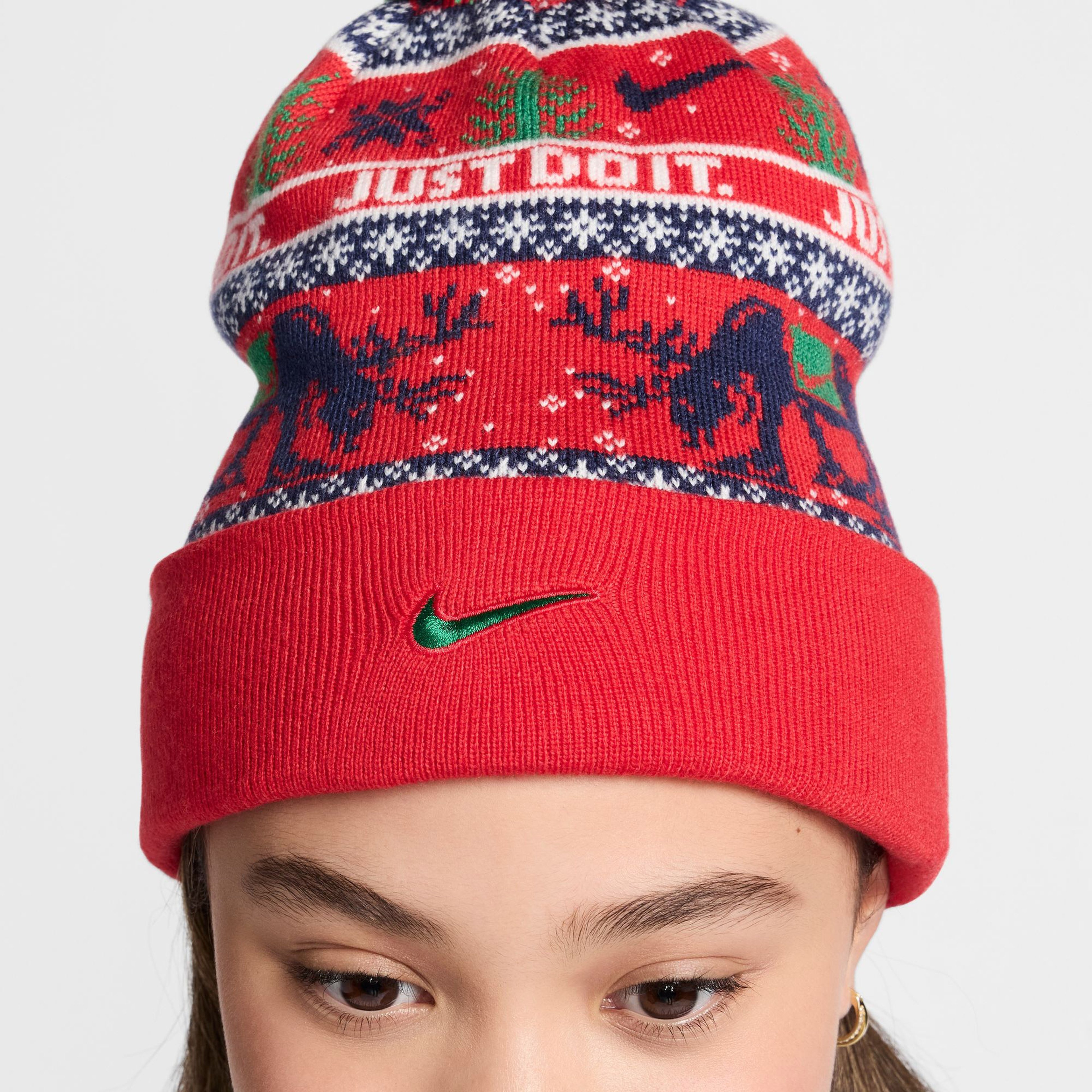 Nike Peak Unisex Kırmızı Bere