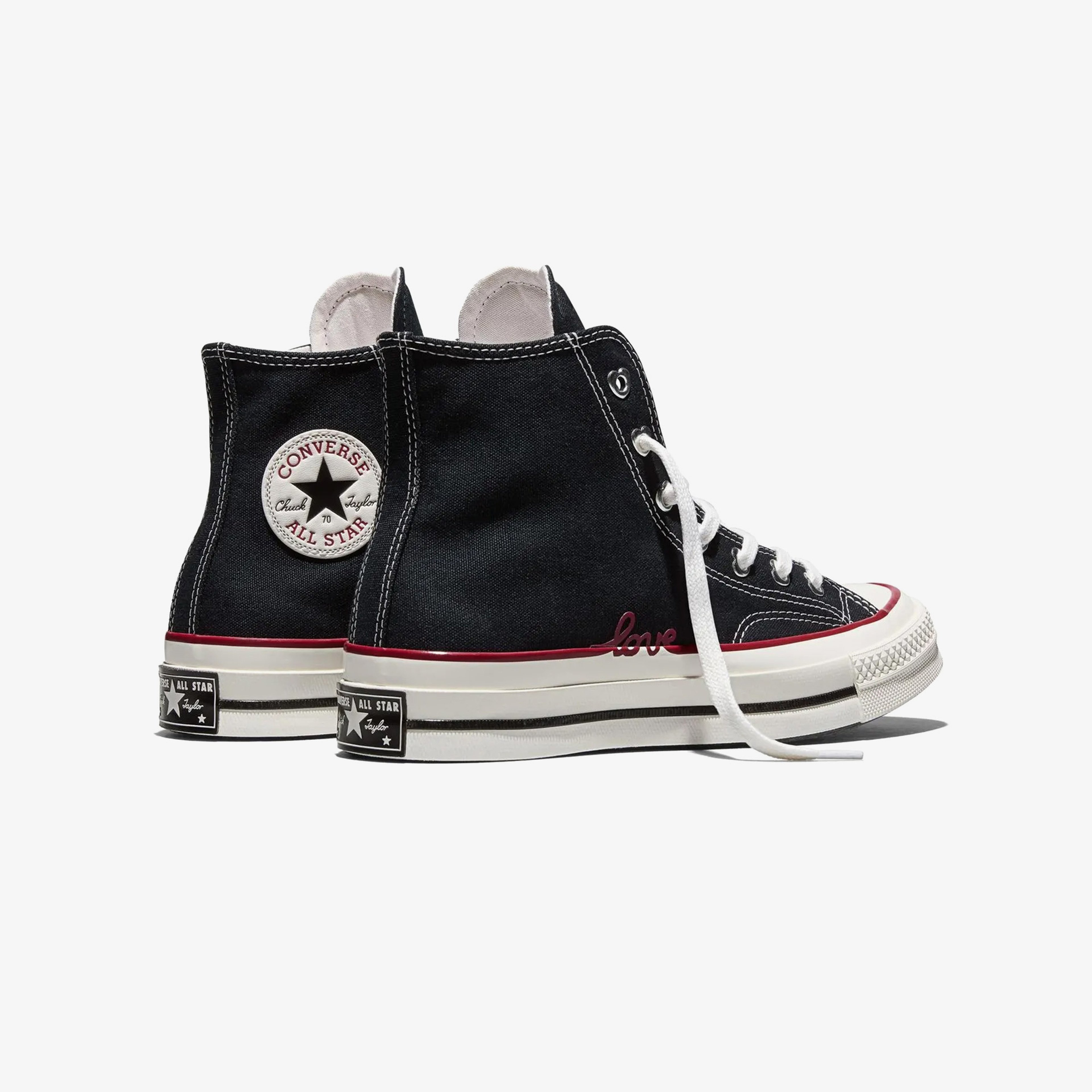 Converse Valentine's Day Chuck 70 Unisex Siyah Sneaker