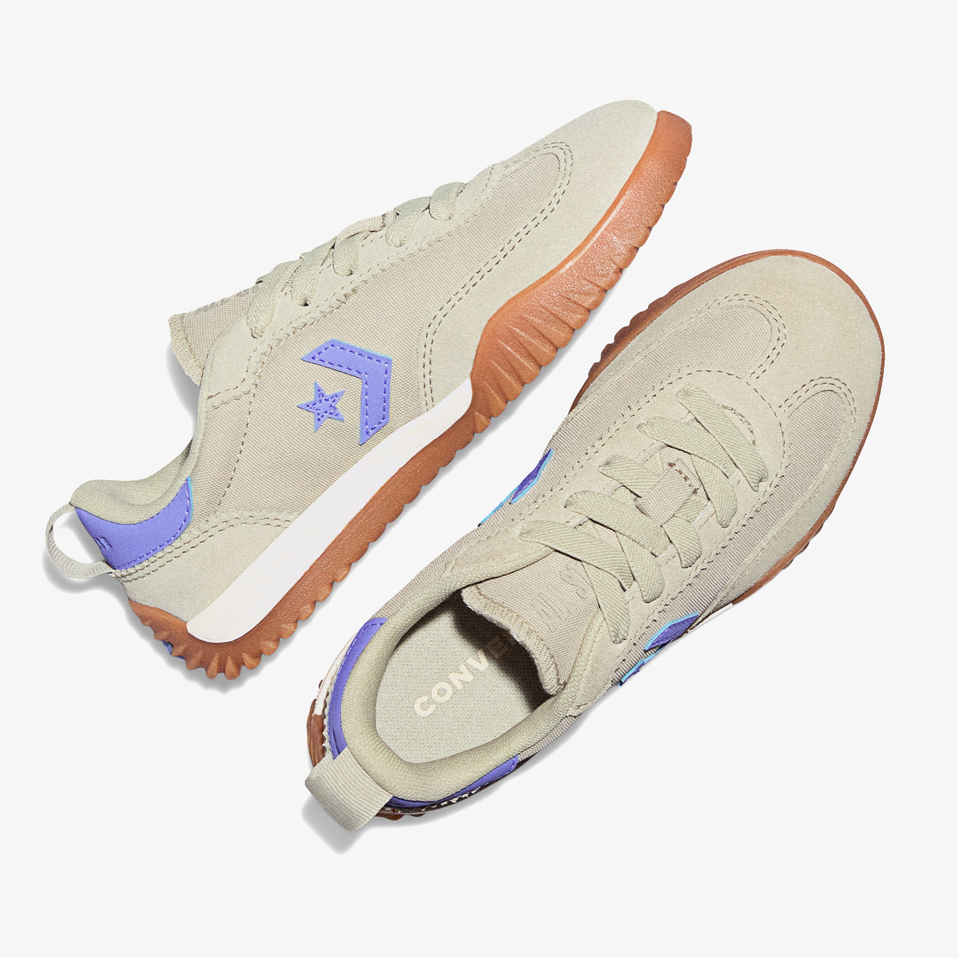Converse Run Star Trainer Çocuk Krem Sneaker