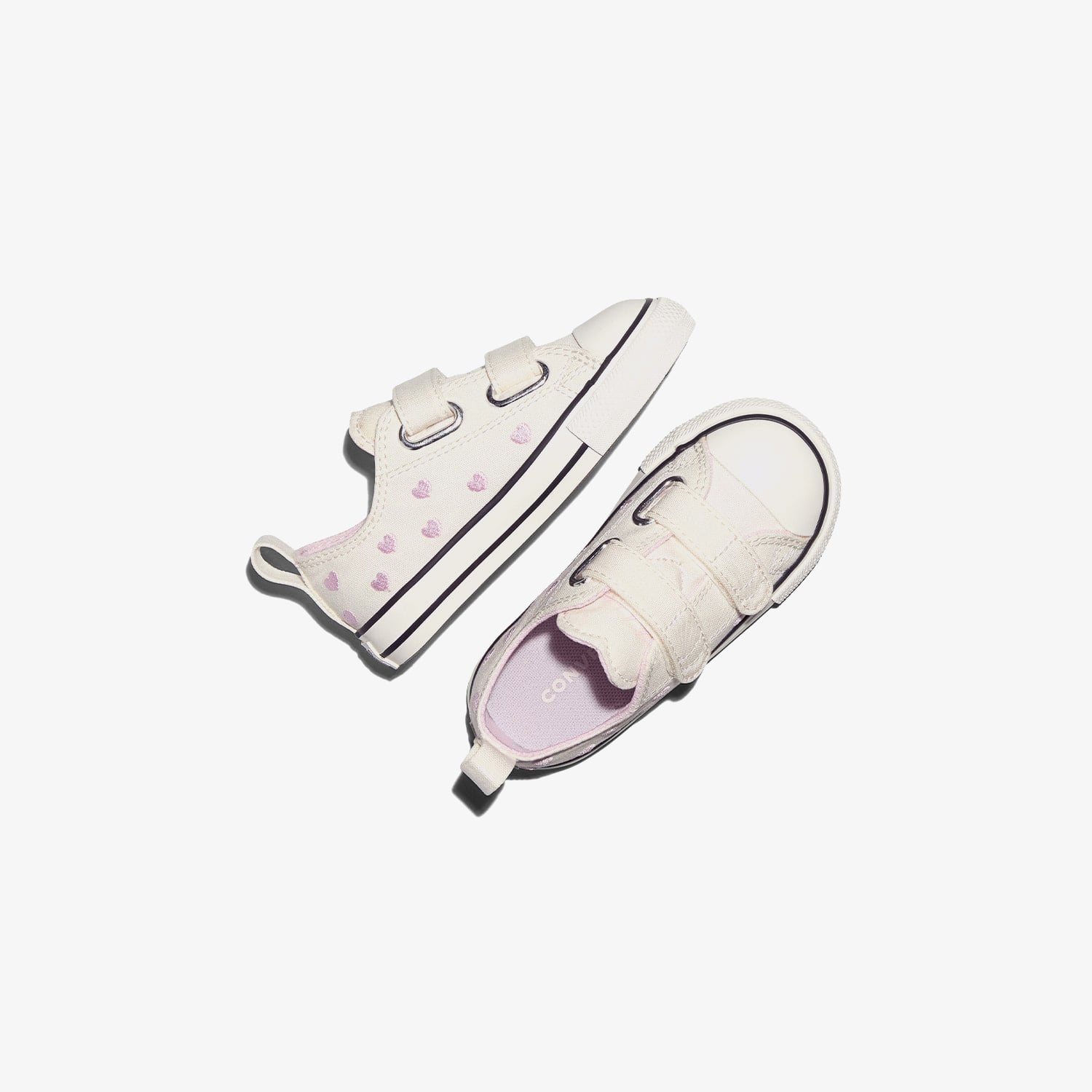 Converse Valentine's Day Chuck Taylor All Star 2V Bebek Krem Sneaker