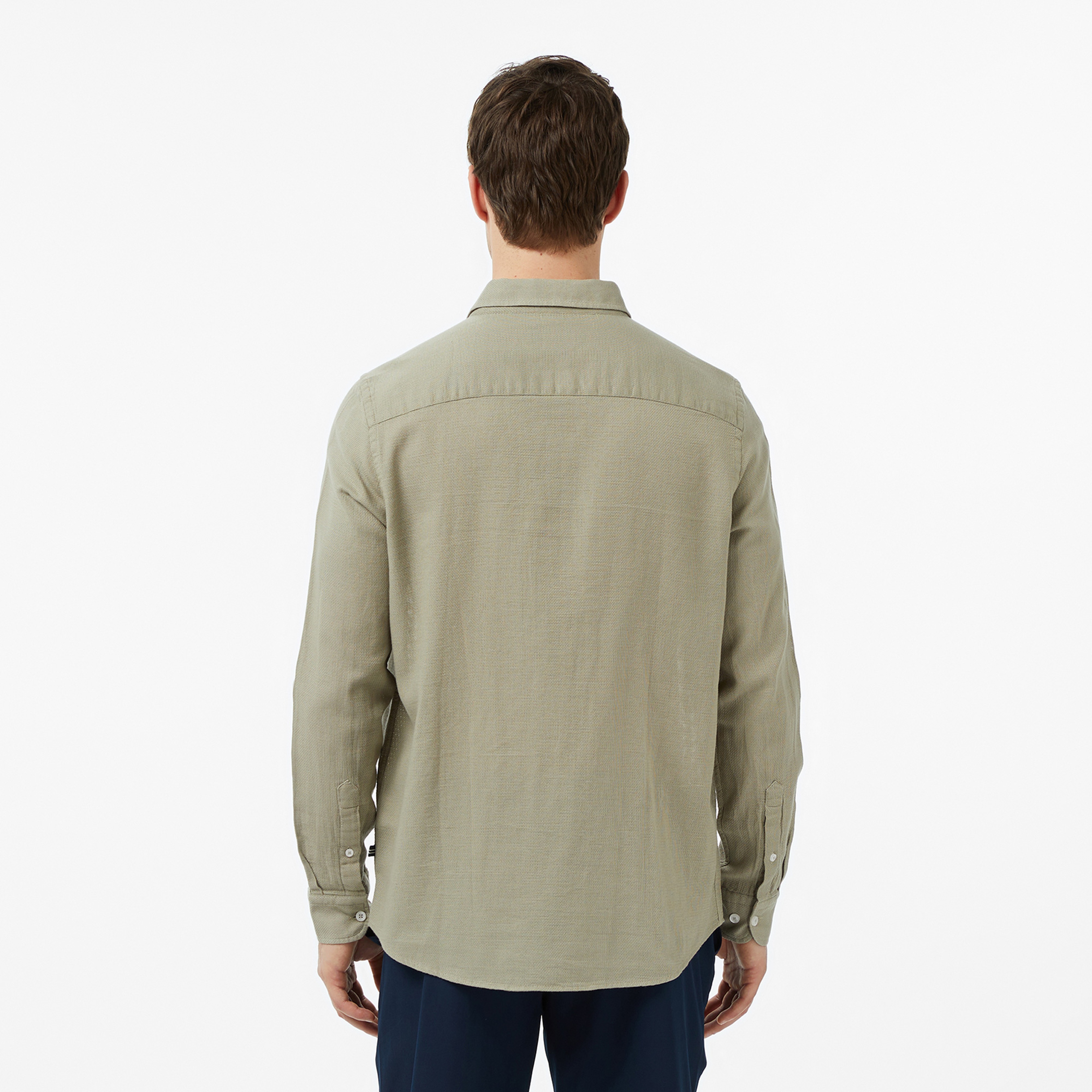 Nautica Erkek Yeşil Regular Fit Gömlek