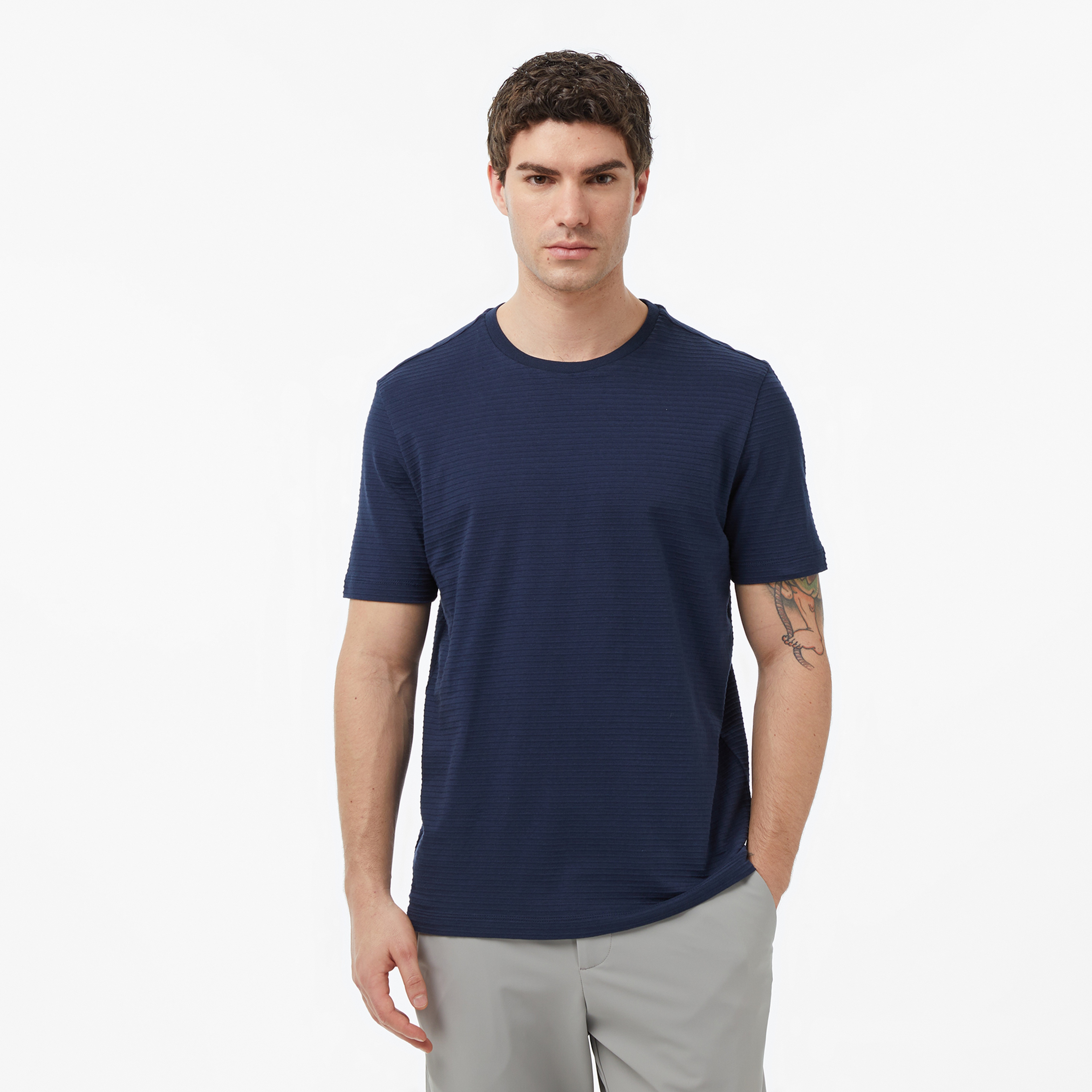 Nautica Erkek Lacivert Regular Fit T-Shirt