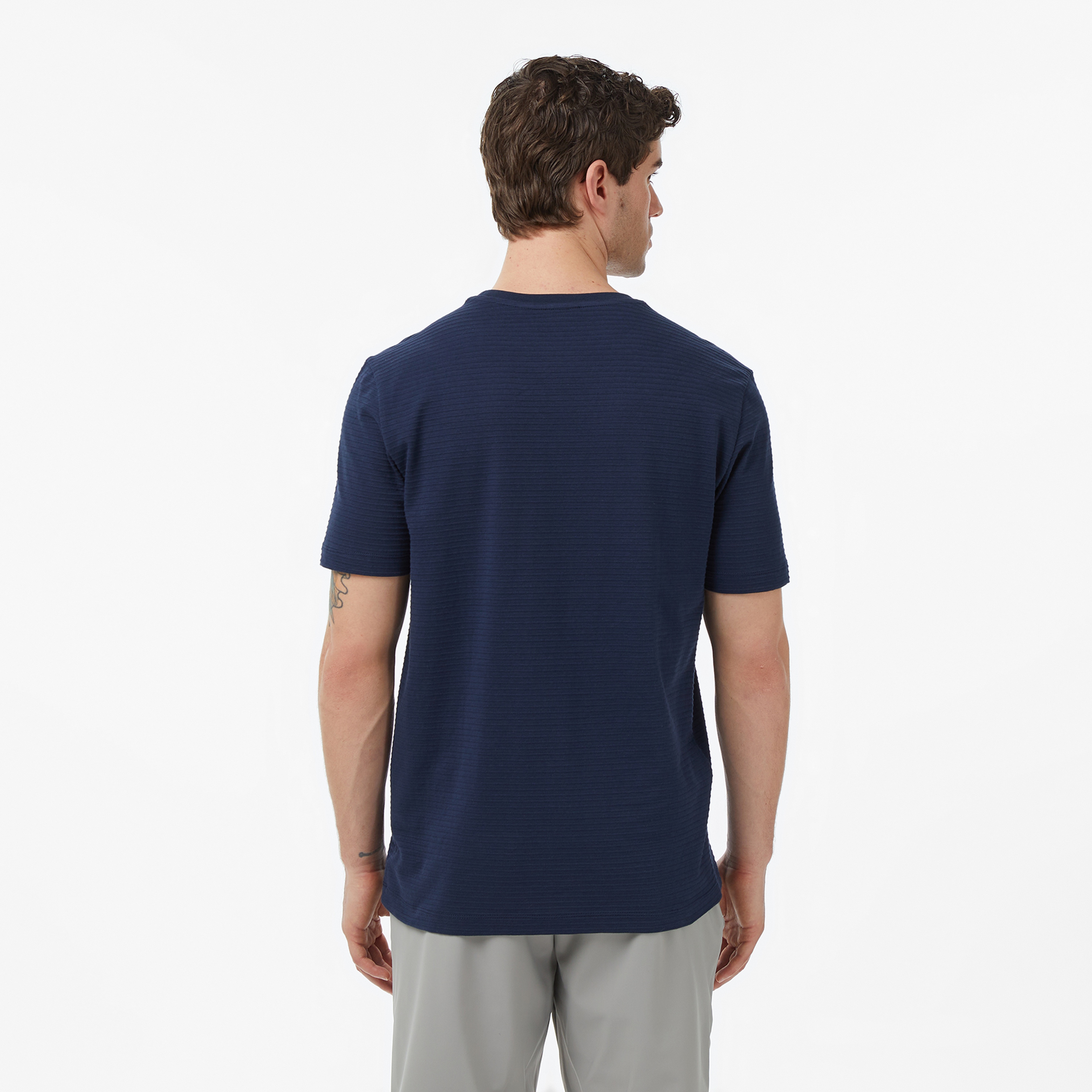 Nautica Erkek Lacivert Regular Fit T-Shirt