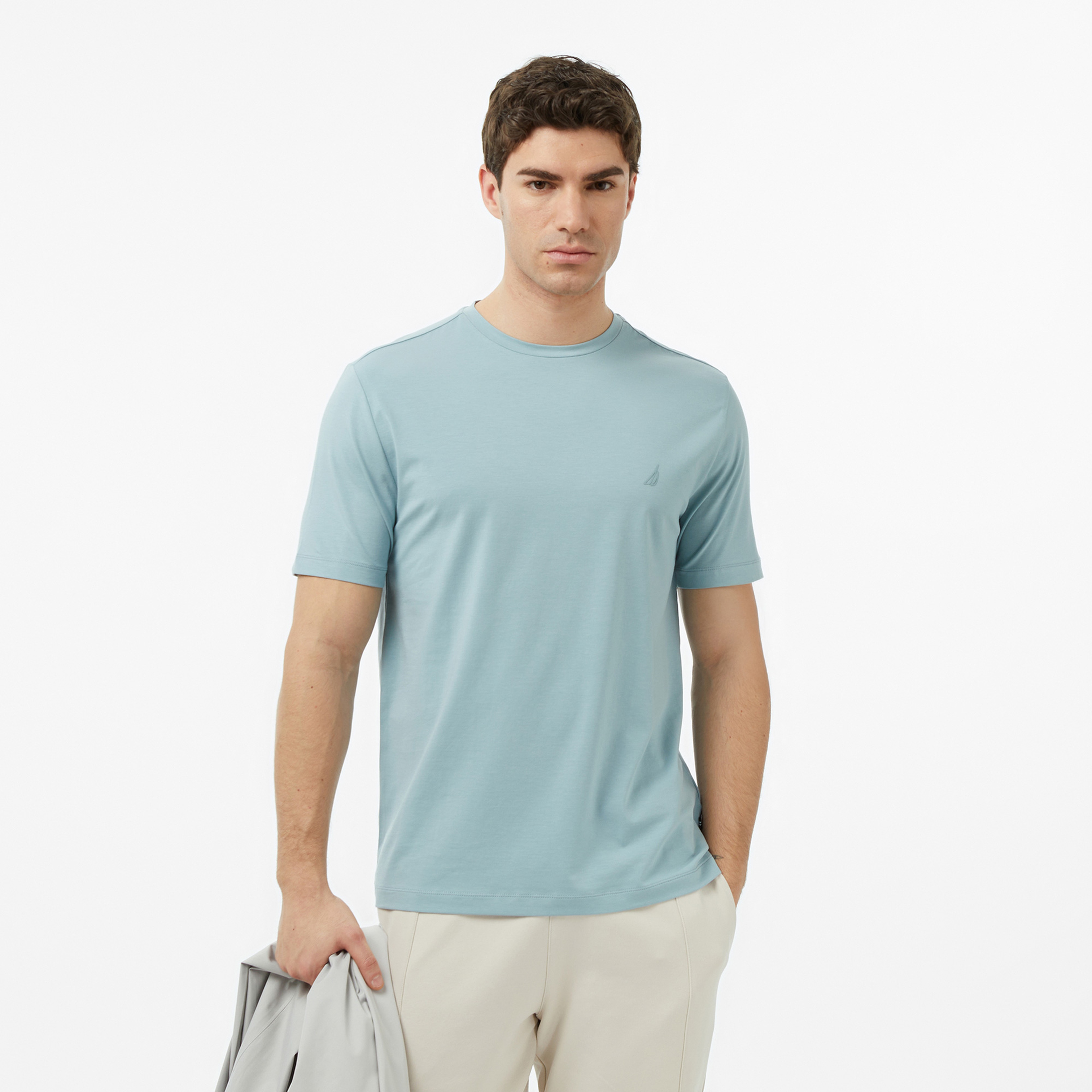 Nautica Erkek Yeşil Regular Fit T-Shirt