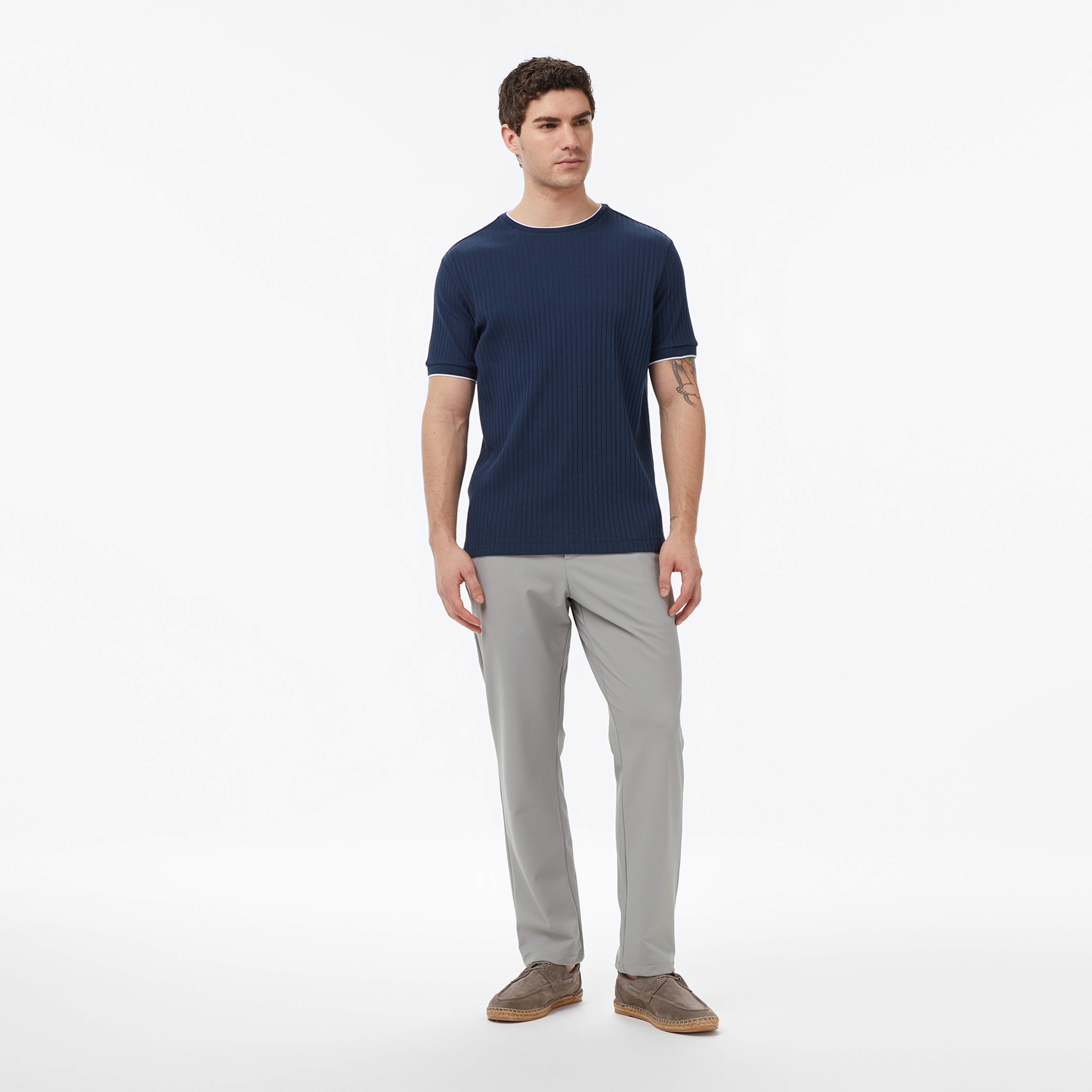 Nautica Erkek Lacivert Regular Fit T-Shirt