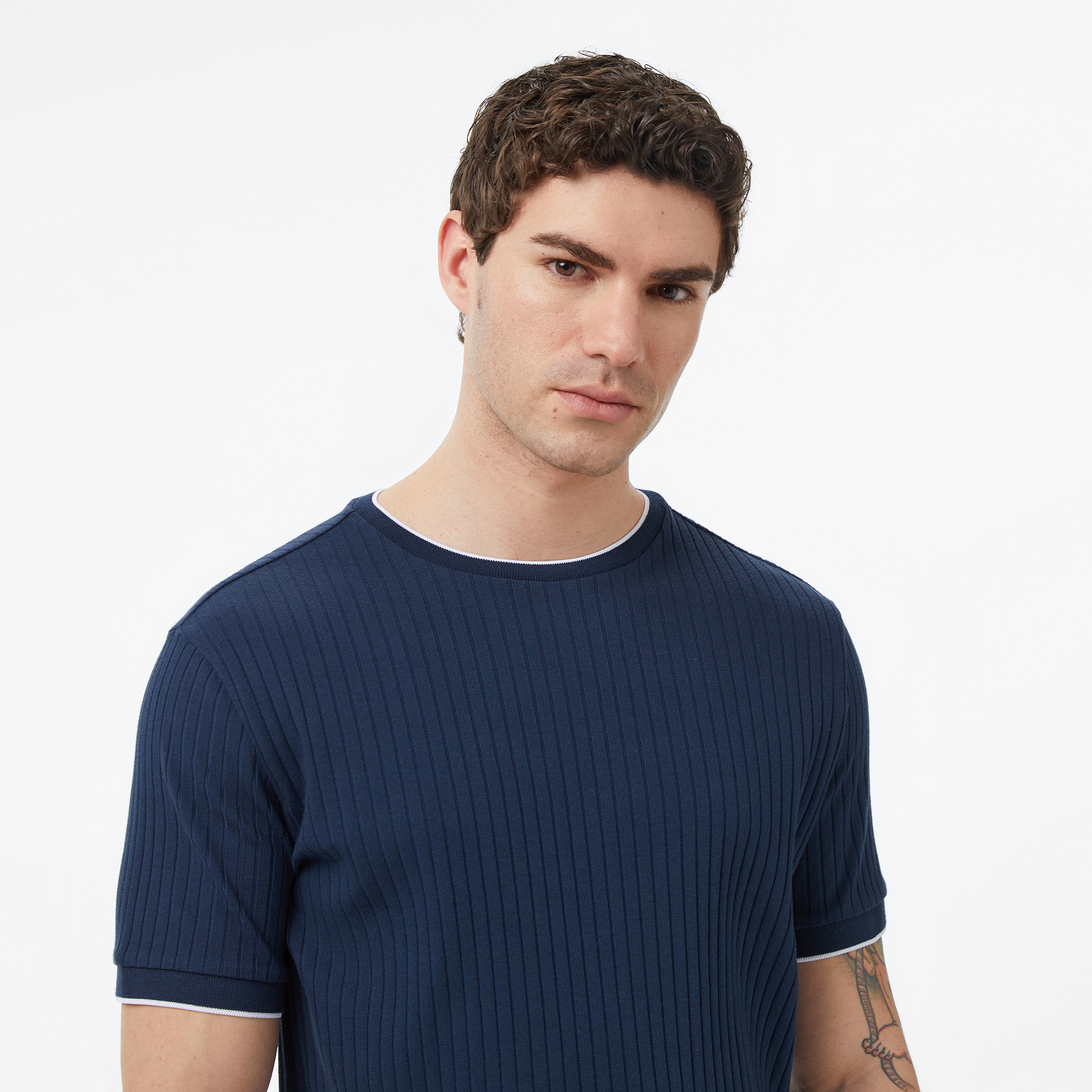 Nautica Erkek Lacivert Regular Fit T-Shirt