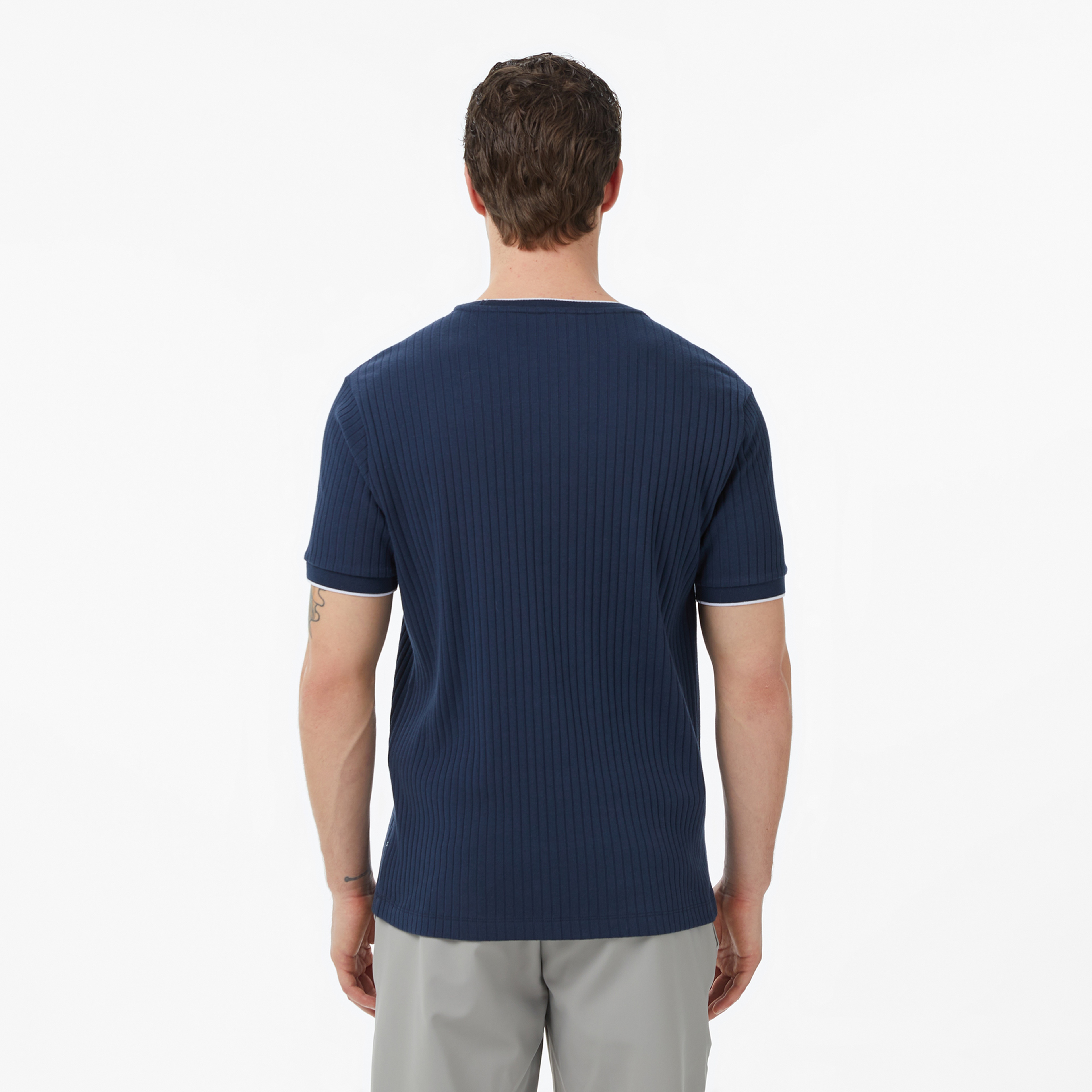 Nautica Erkek Lacivert Regular Fit T-Shirt