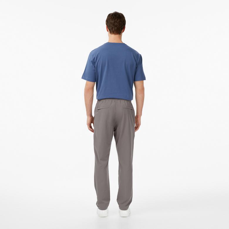 Nautica Erkek Gri Slim Fit Teknik Pantolon