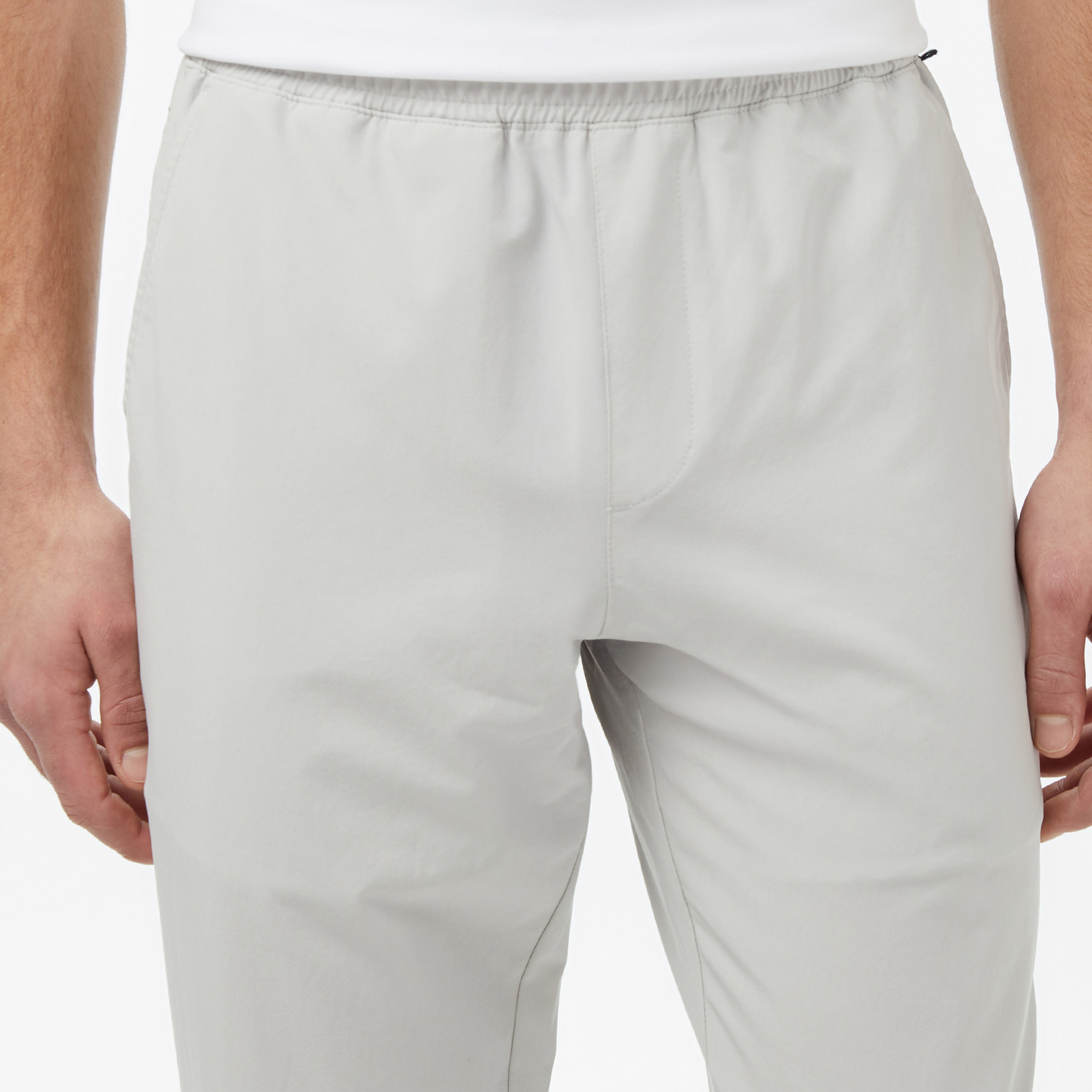 Nautica Erkek Gri Slim Fit Teknik Pantolon