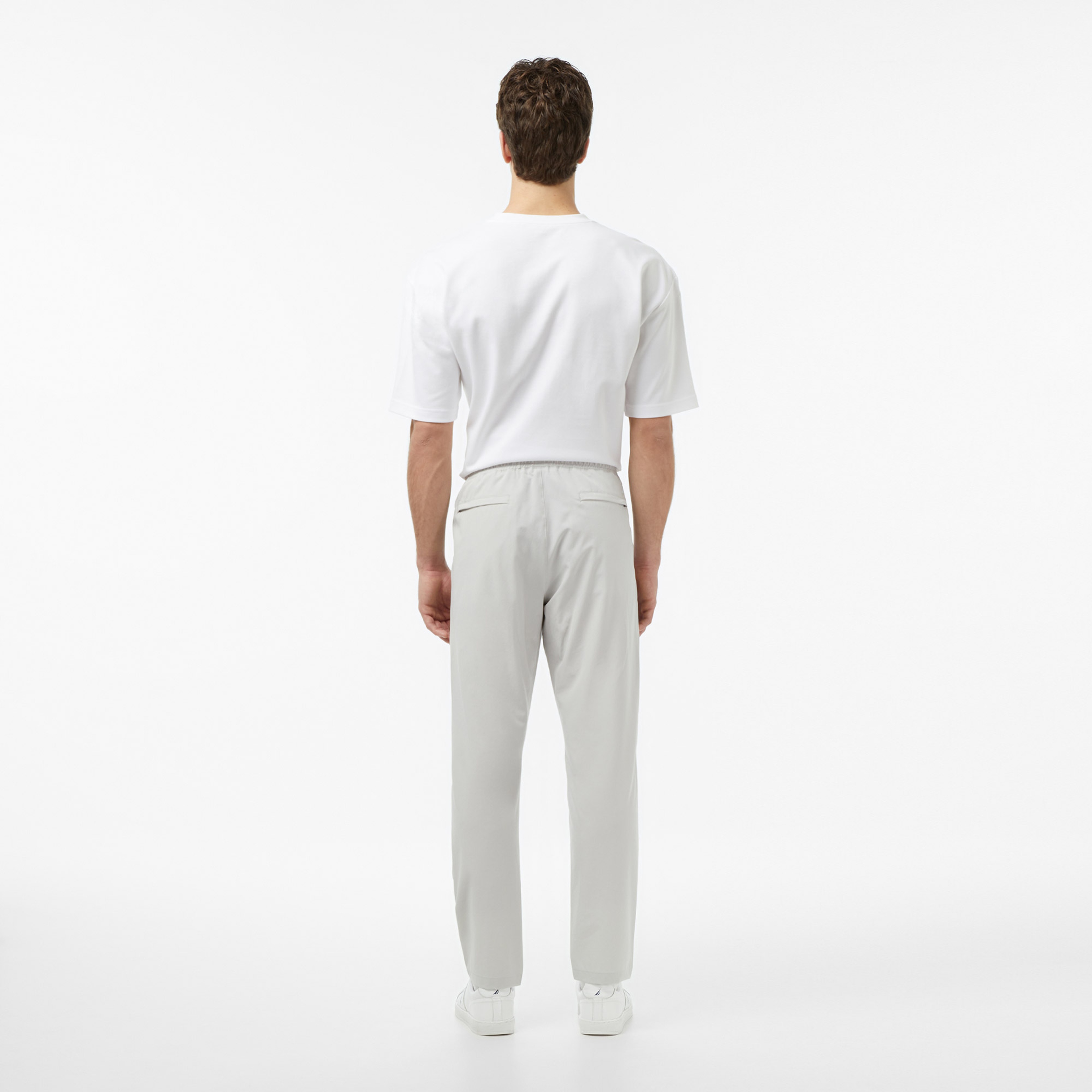 Nautica Erkek Gri Slim Fit Teknik Pantolon