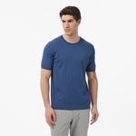 Nautica Erkek Mavi Regular Fit Kısa Kollu Triko