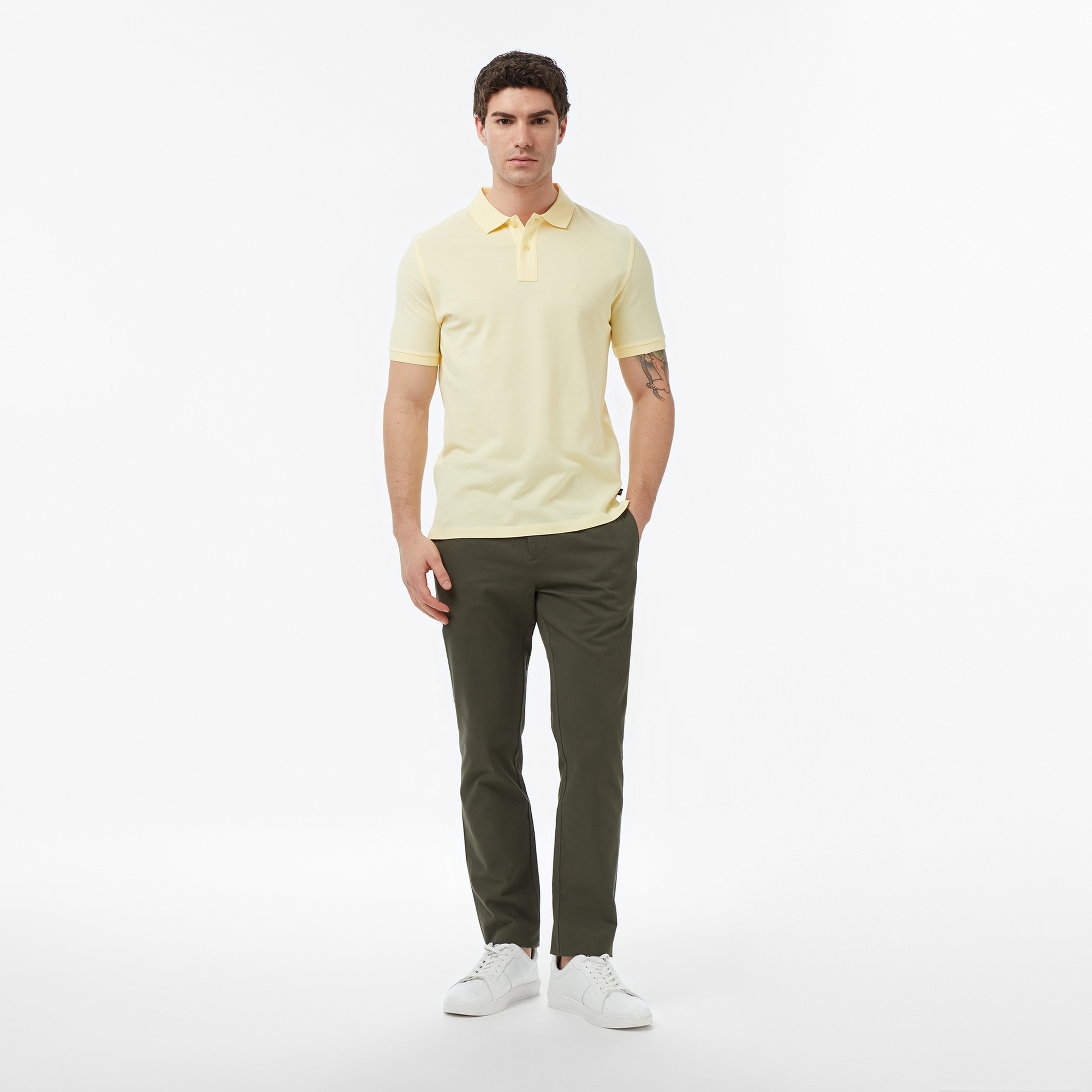Nautica Erkek Yeşil Tapered Pantolon