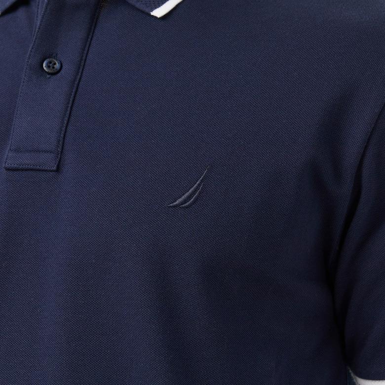 Nautica Erkek Lacivert Regular Fit Polo Yaka T-Shirt