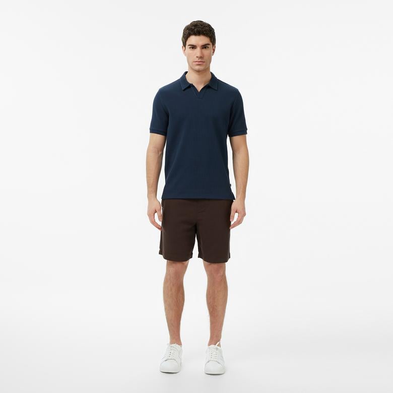 Nautica Erkek Lacivert Regular Fit Polo Yaka T-Shirt