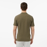 Nautica Erkek Yeşil Slim Fit Polo Yaka T-Shirt