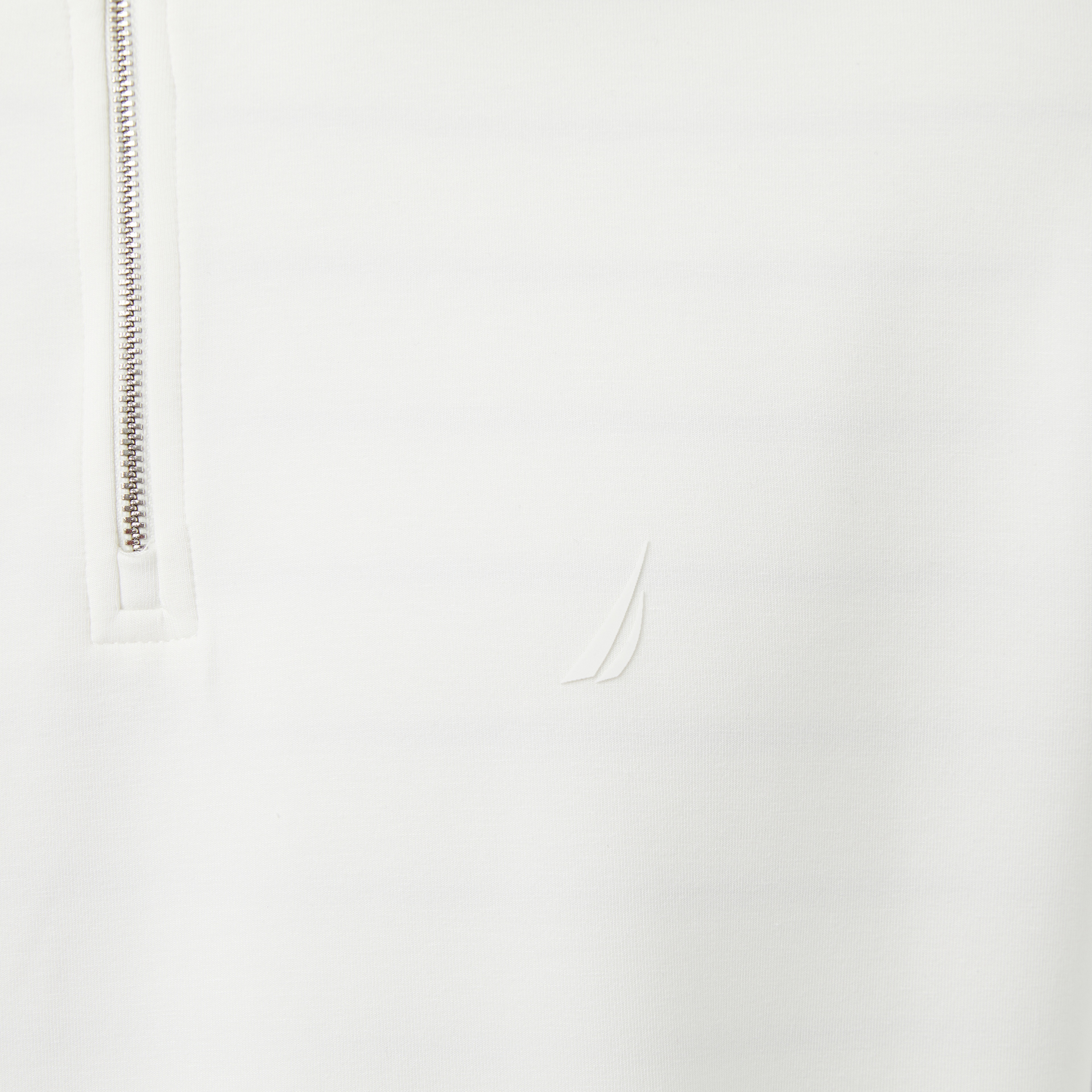 Nautica Erkek Krem Regular Fit Dik Yaka Sweatshirt