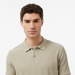 Nautica Erkek Bej Slim Fit Polo Yaka T-Shirt