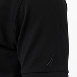 Nautica Erkek Siyah Regular Fit Polo Yaka T-Shirt