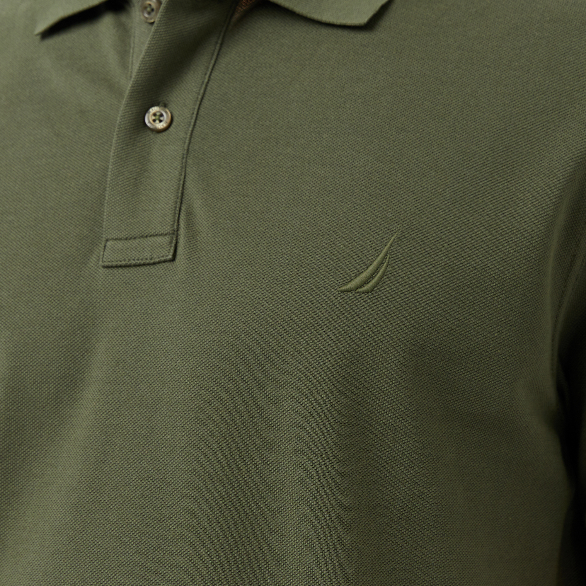 Nautica Erkek Yeşil Regular Fit Polo Yaka T-Shirt